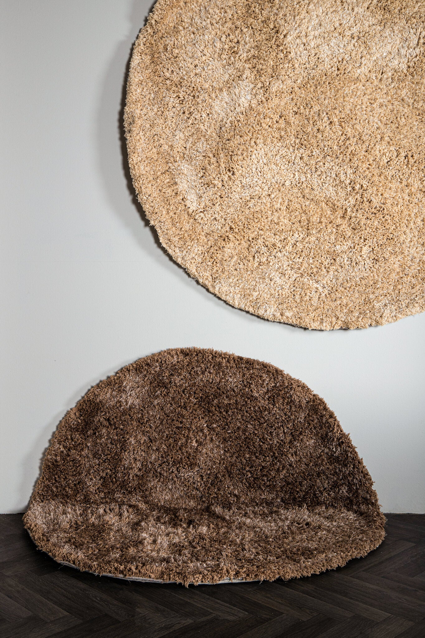 Vloerkleed Jups - Bruin - Rond - S