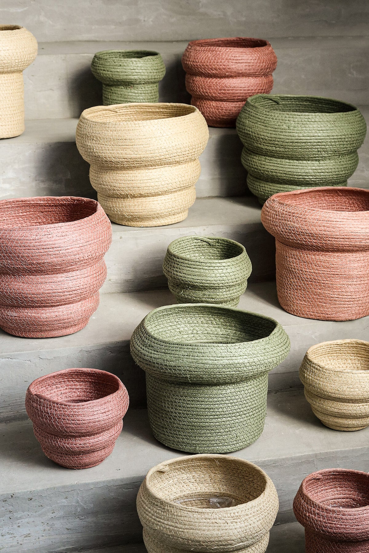 Pot Summera - Roze - Layered (set van 3)