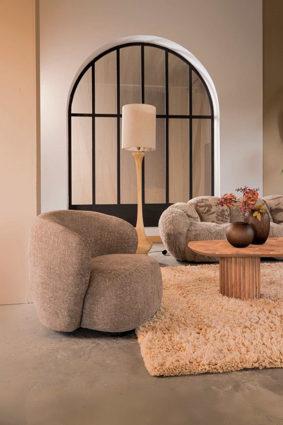 Fauteuil Aphrodite - Taupe