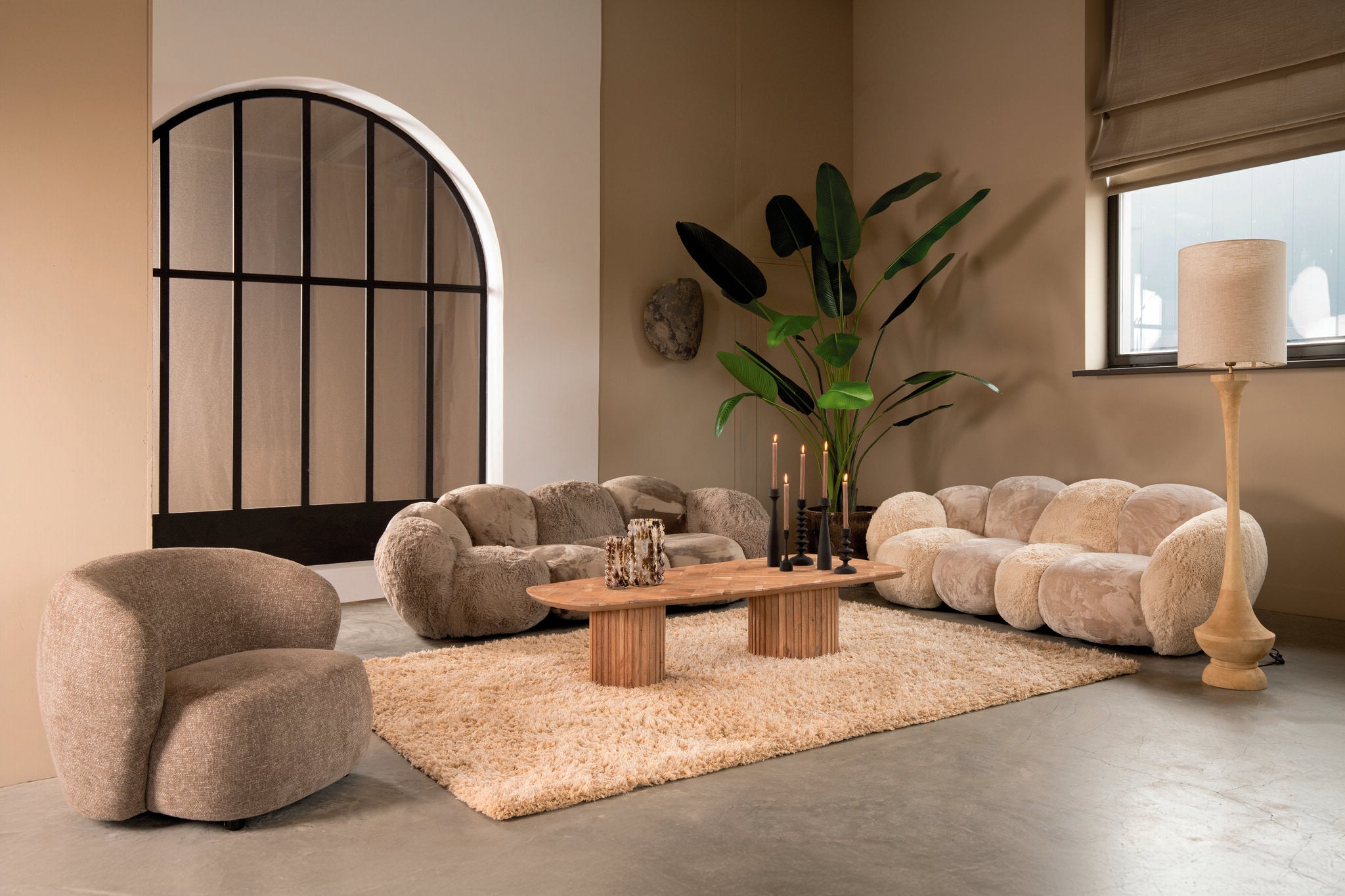 Sofa Curvae - Taupe