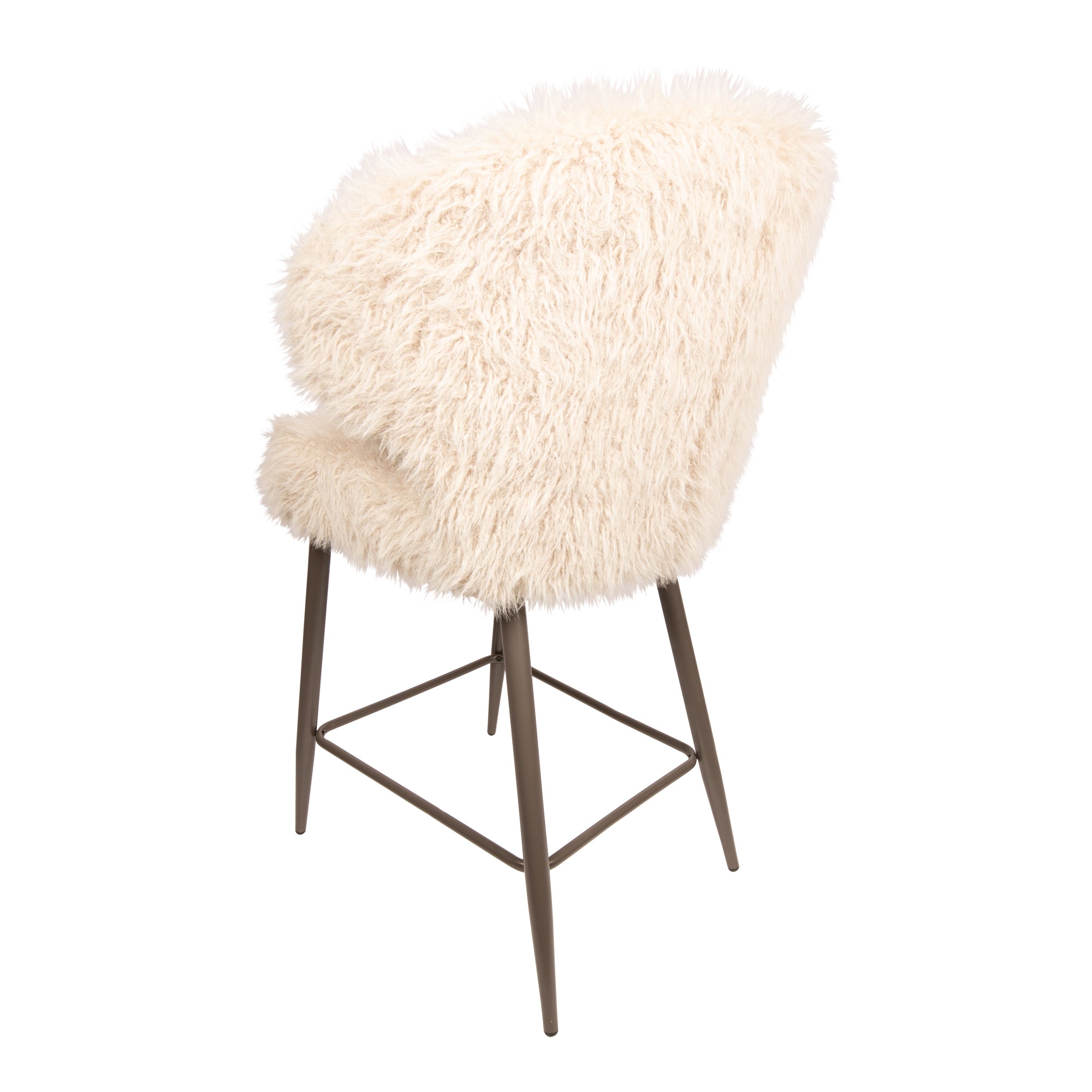 Barkruk Ares Hair - Beige (set van 2)