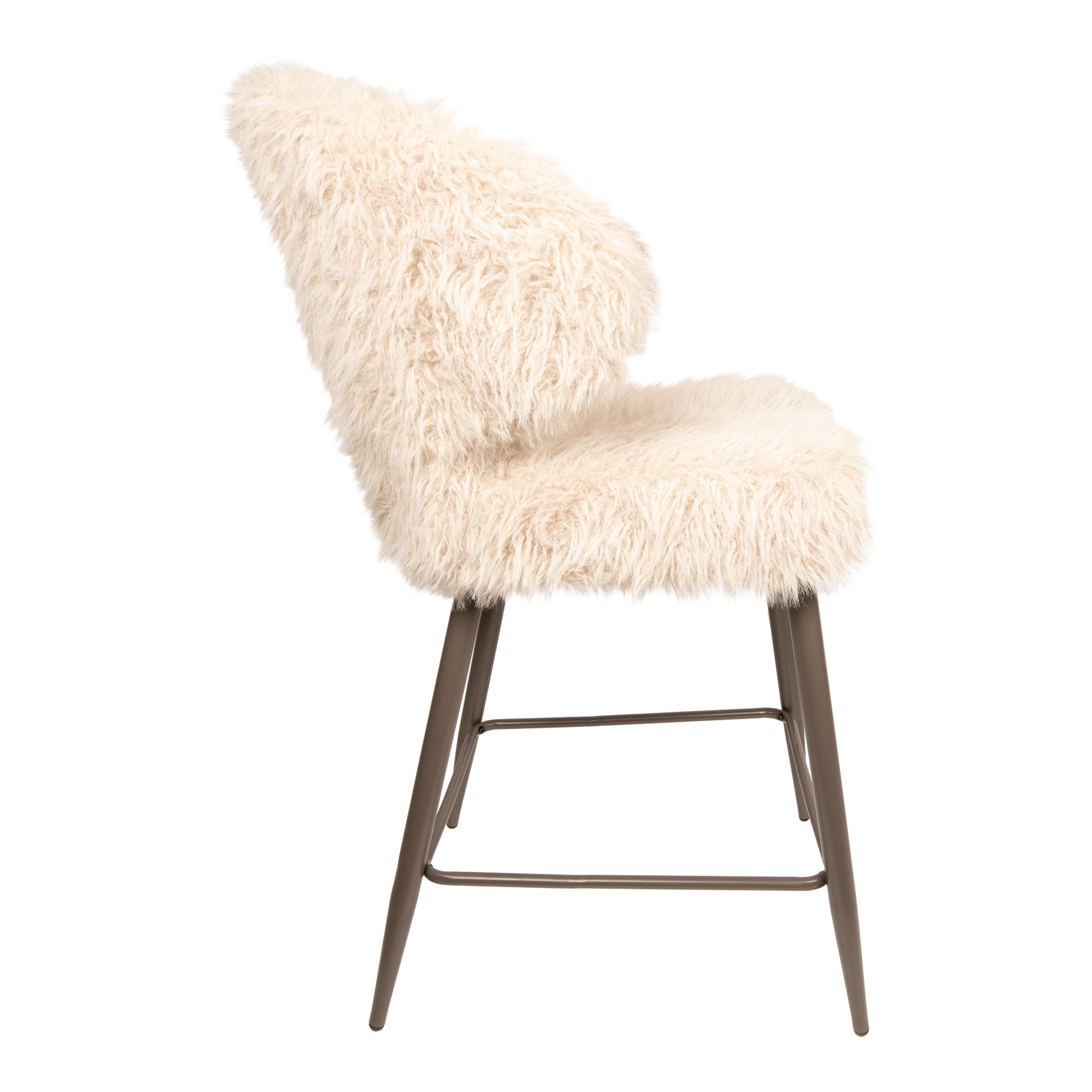 Barkruk Ares Hair - Beige (set van 2)