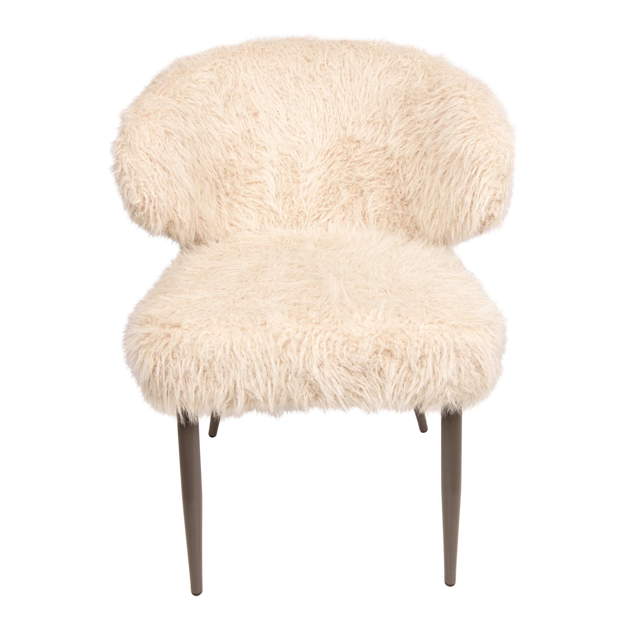 Eetkamerstoel Ares Hair - Beige (set van 2)