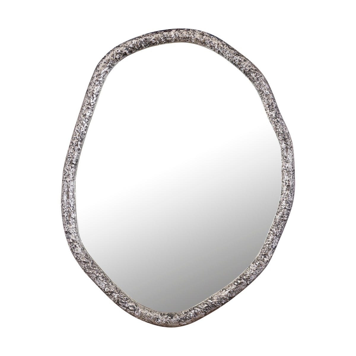 Spiegel Paislie - Nikkel - Rond