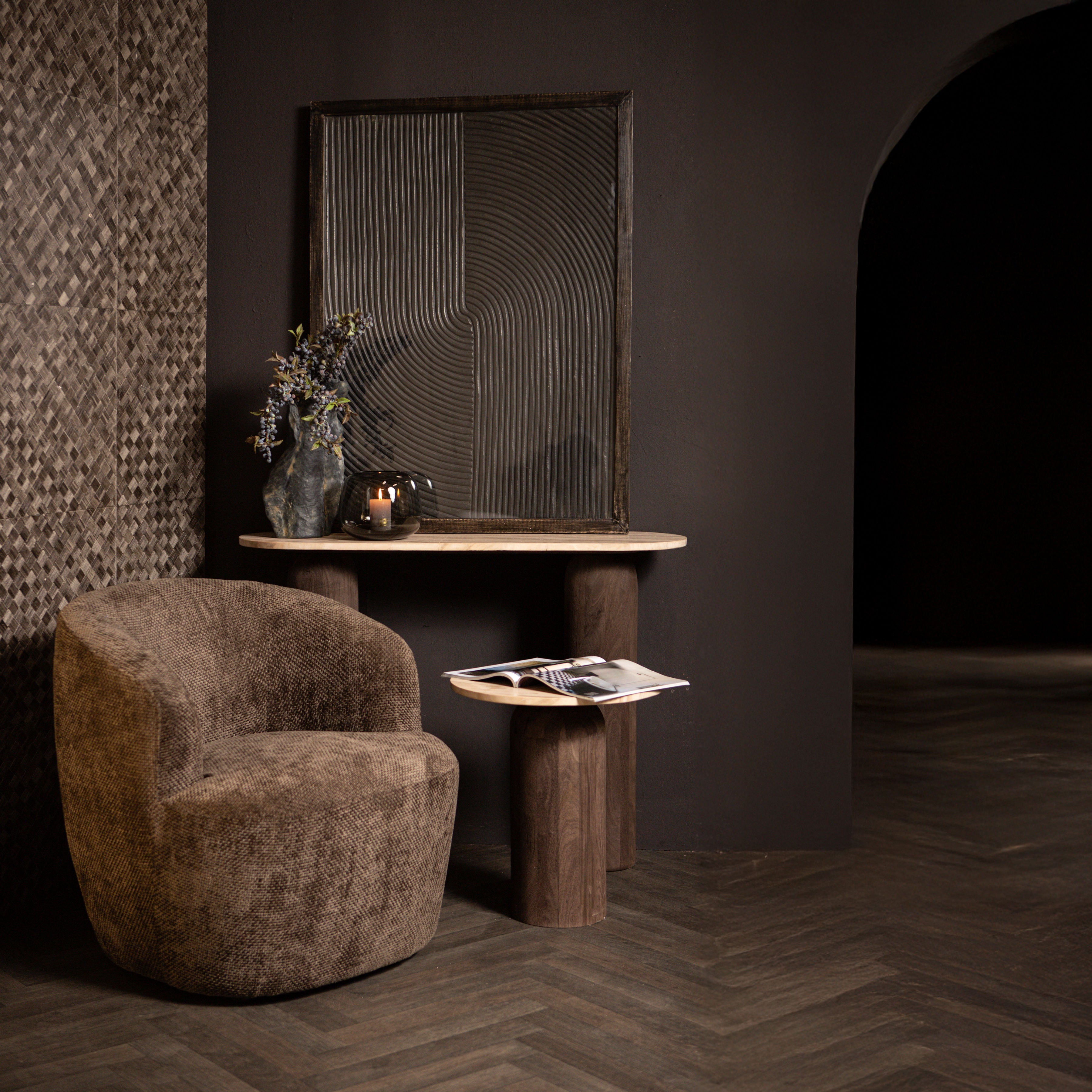 Fauteuil New Grasa - Bruin