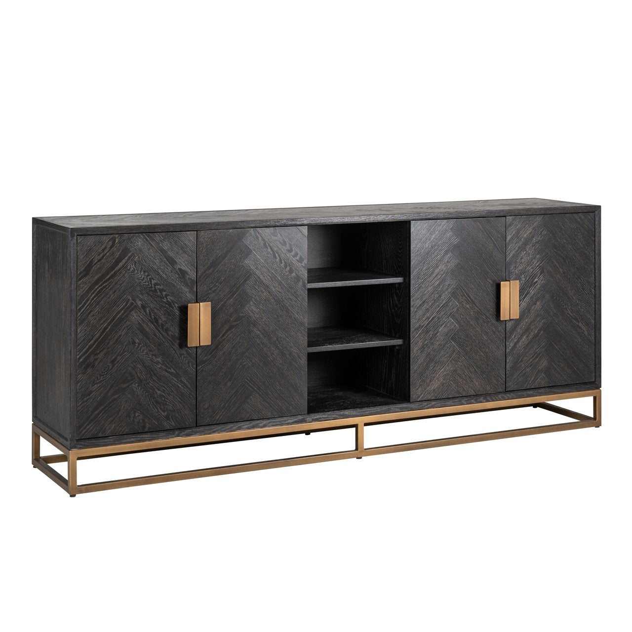 Dressoir Blackbone - Brass black rustic
