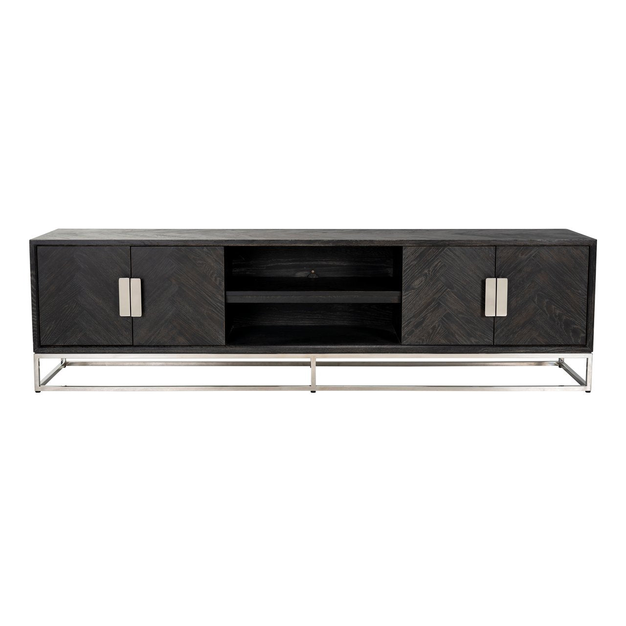 TV-meubel Blackbone - Silver black rustic 220