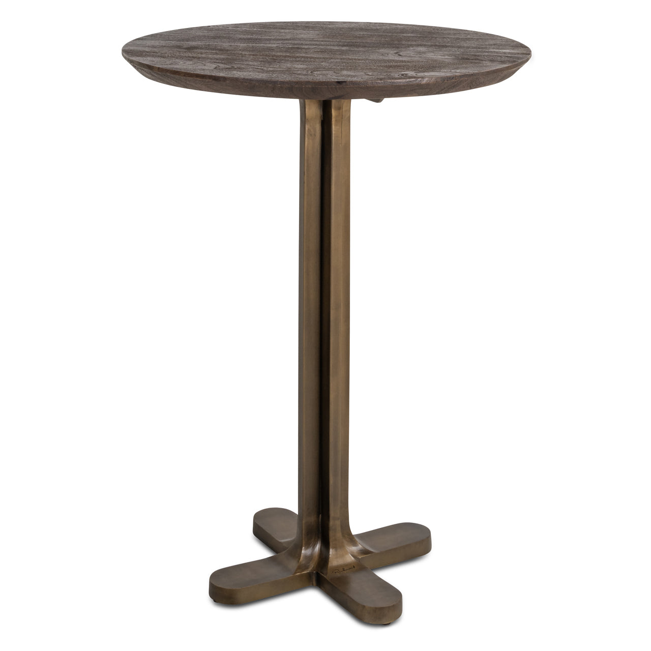 Bartafel Revelin - Ø80 cm - Donkerbruin