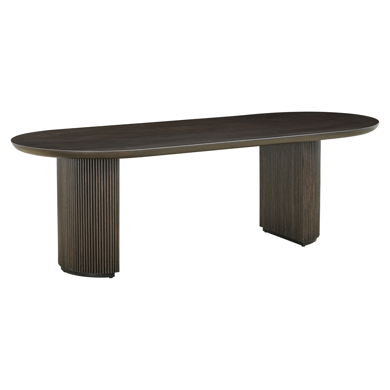 Eettafel Kingston - Donkerbruin - 280 cm