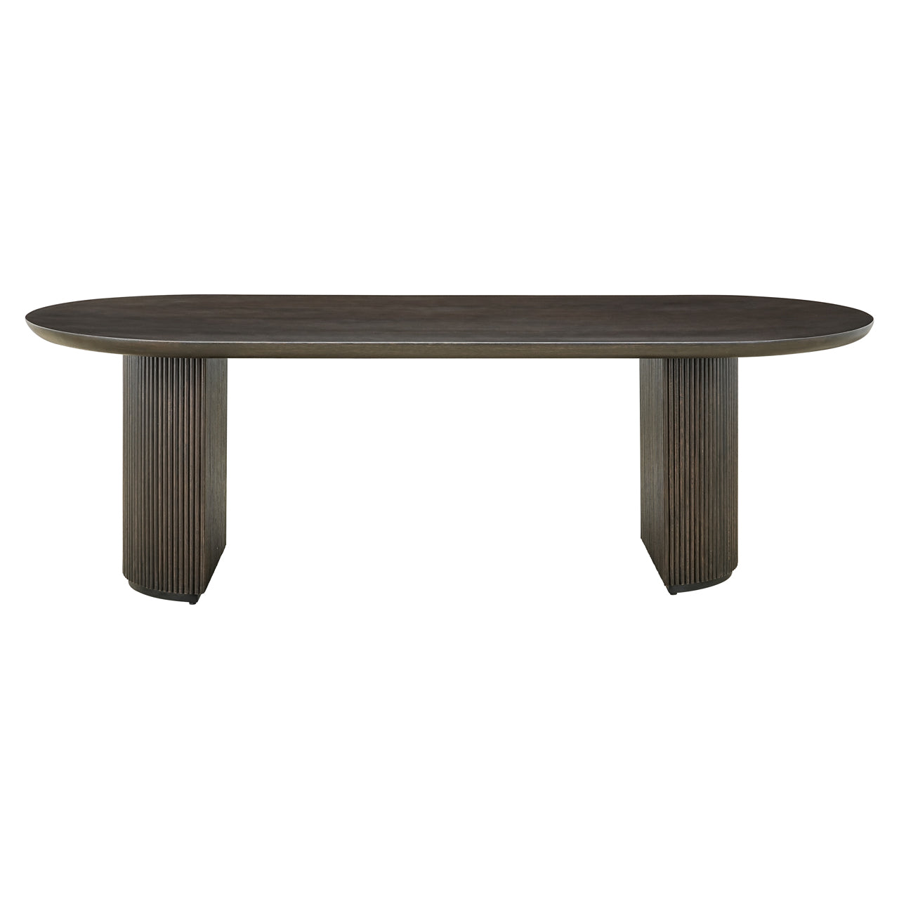 Eettafel Kingston - Donkerbruin - 280 cm