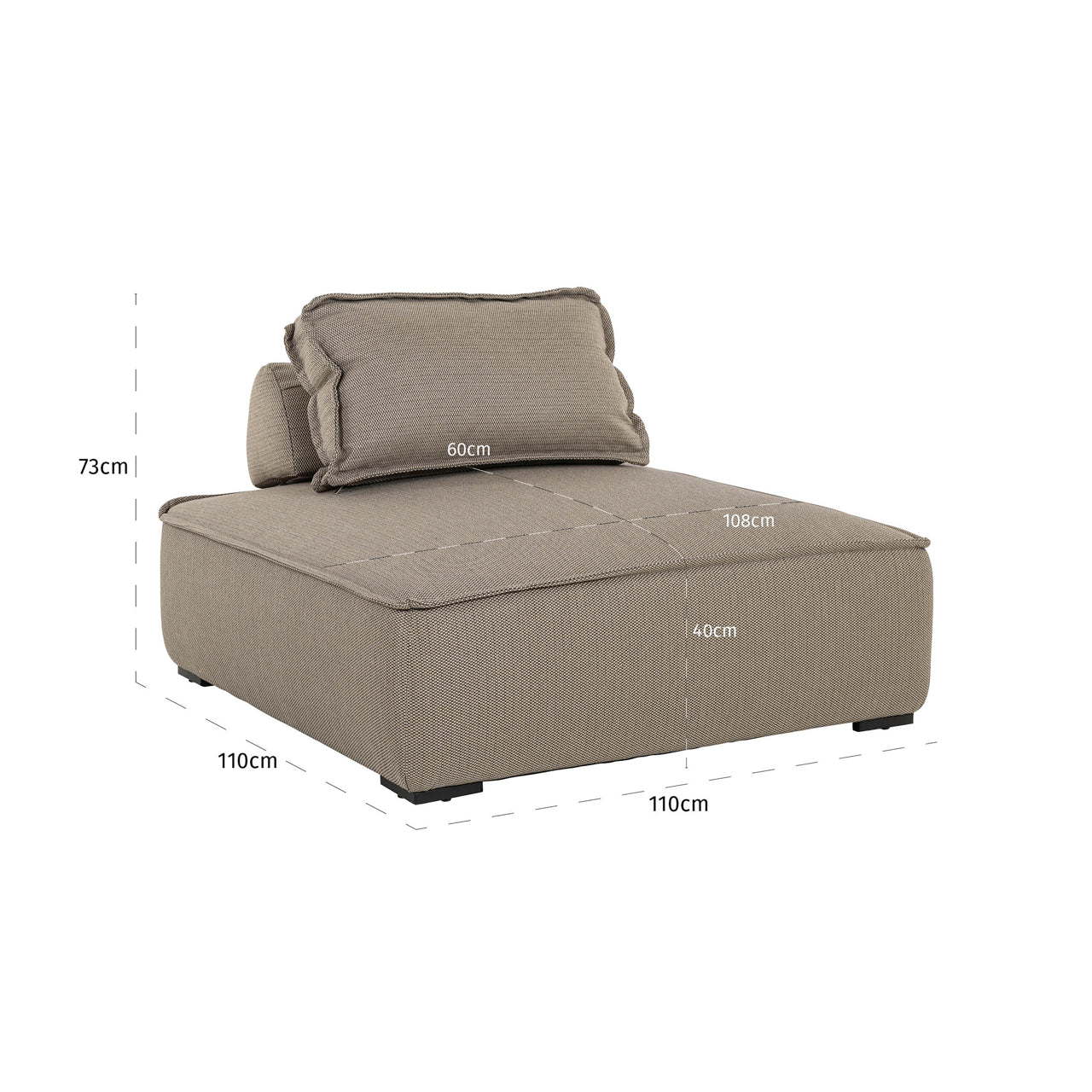 Loungestoel Jondal