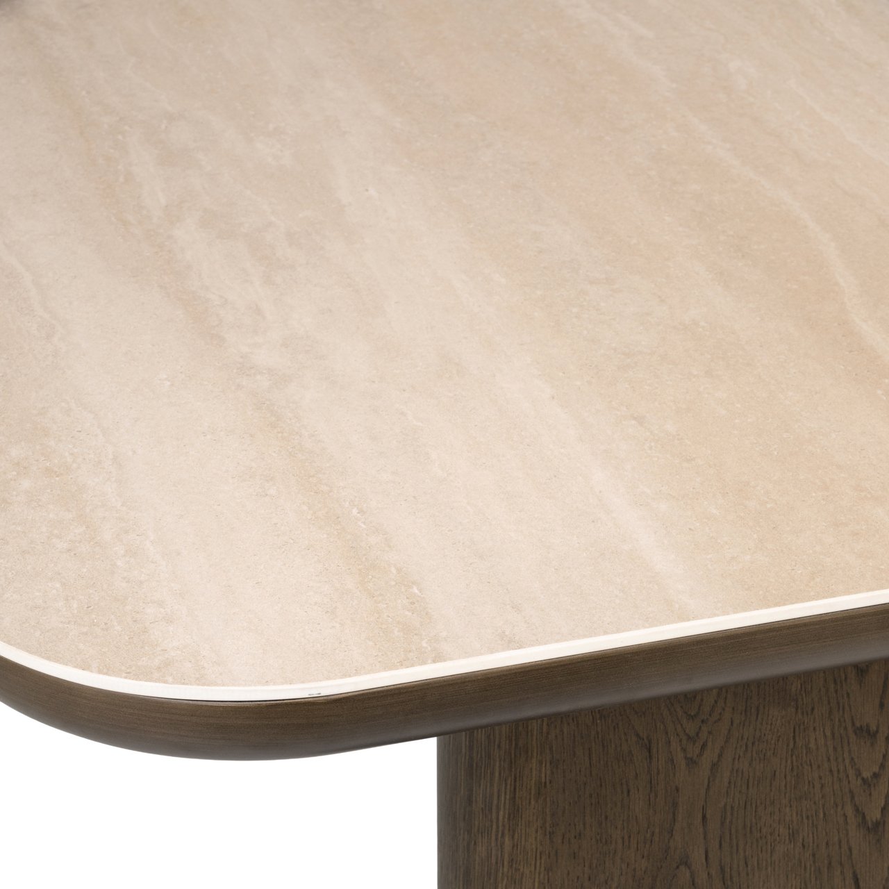 Eettafel Nando - 230 cm - Bruin