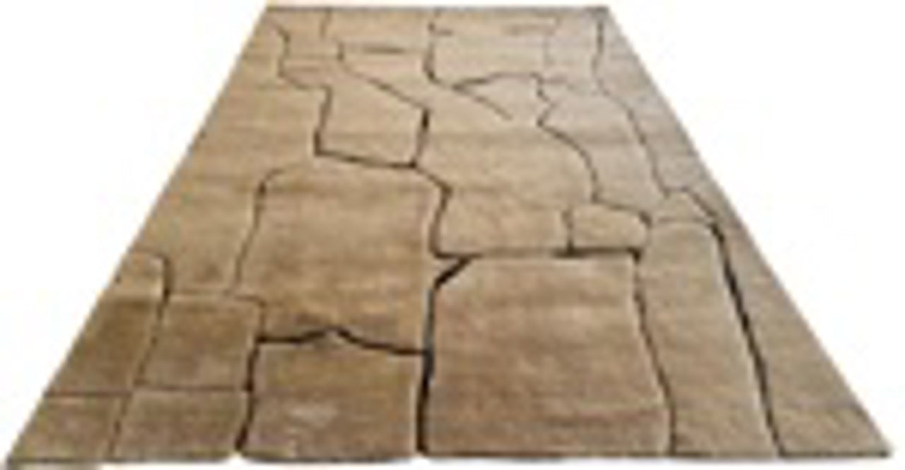 Vloerkleed Bhawan - Bruin - 300 x 400 cm