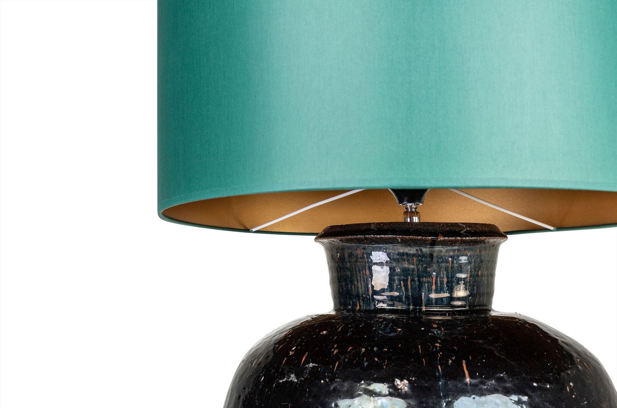 Tafellamp Antique Urn - M - Groen