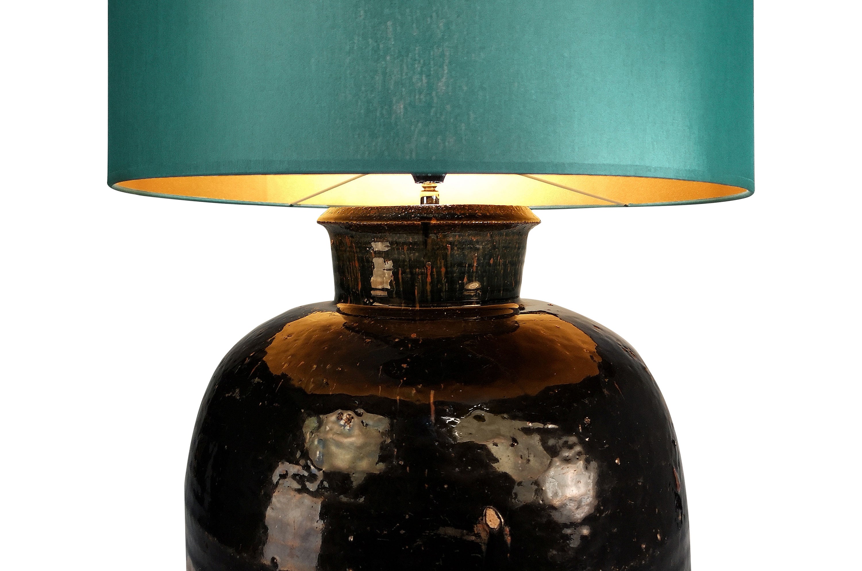 Tafellamp Antique Urn - M - Groen