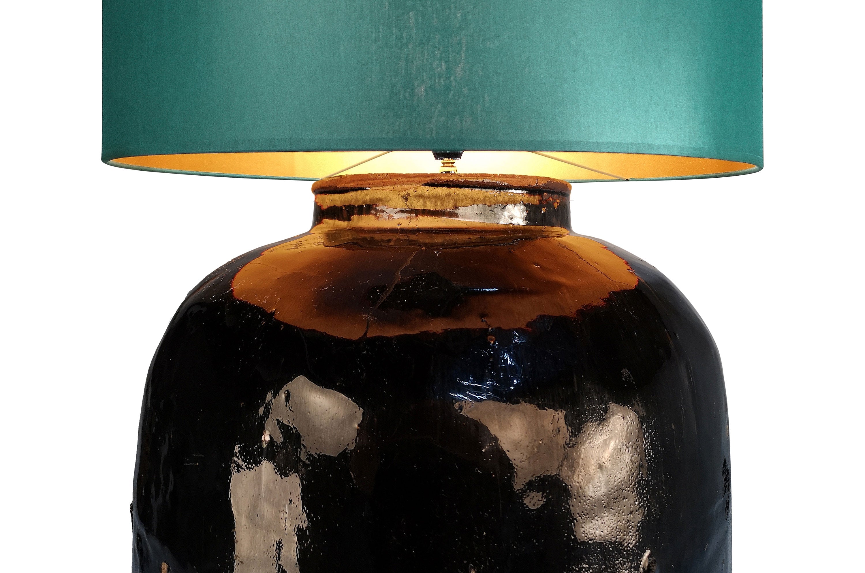 Tafellamp Antique Urn - L - Groen