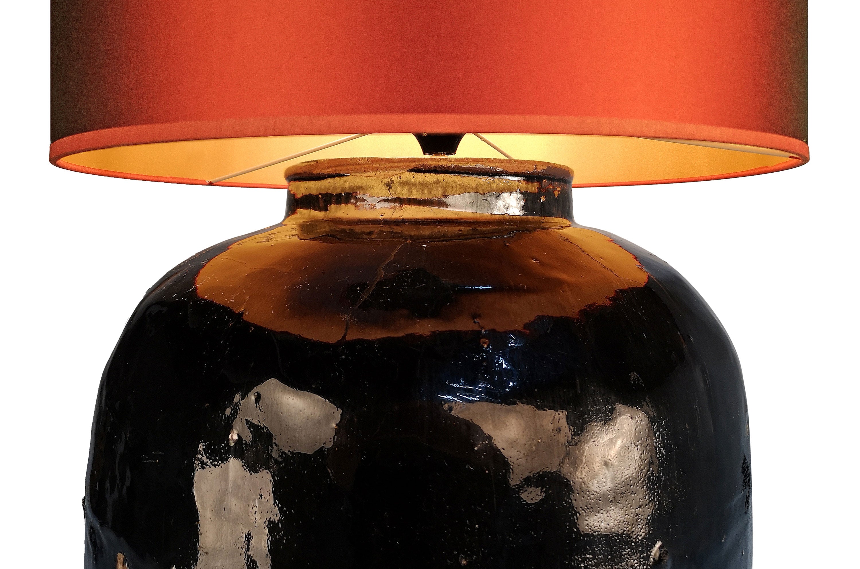 Tafellamp Antique Urn - L - Oranje