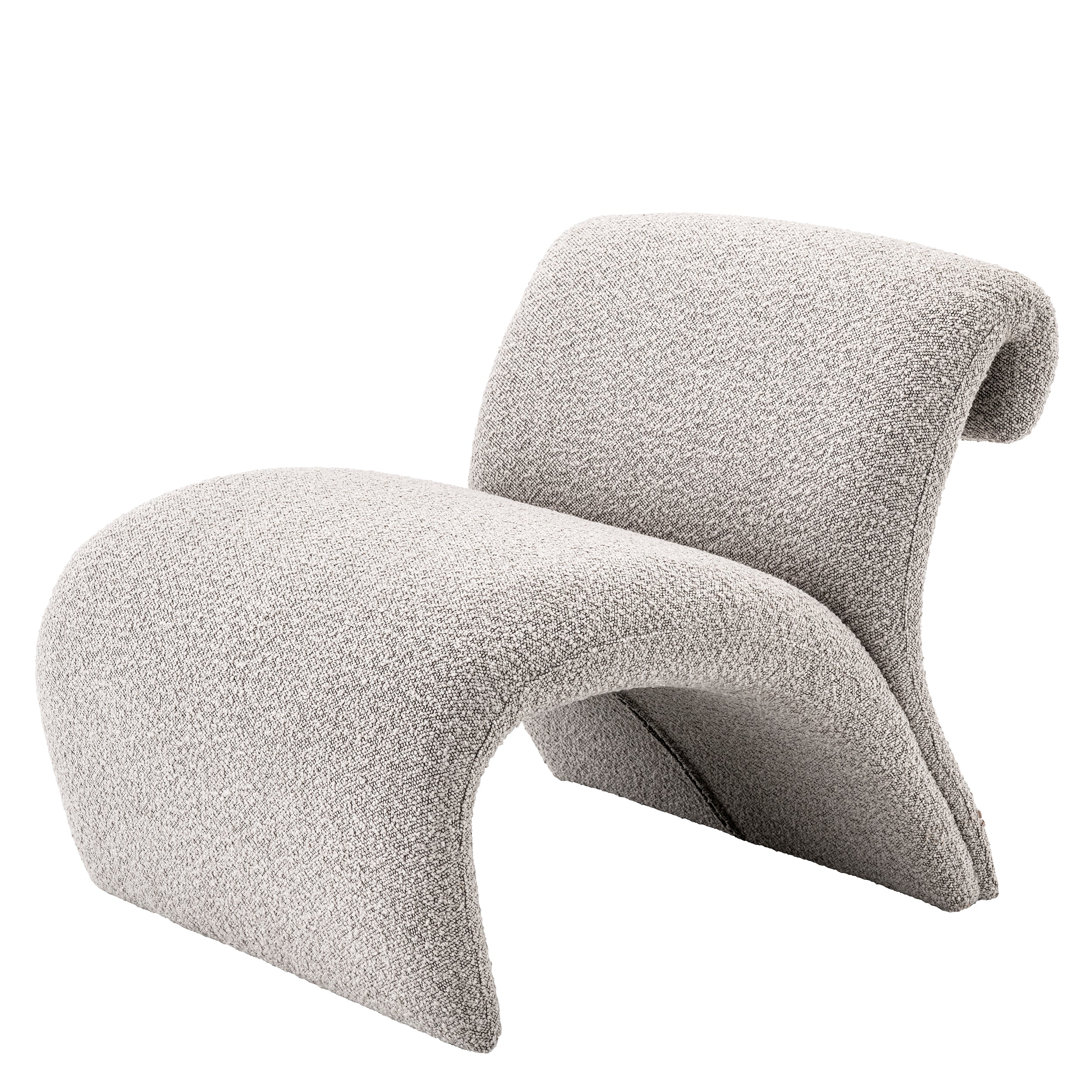 Fauteuil Vignola - Bouclé grey