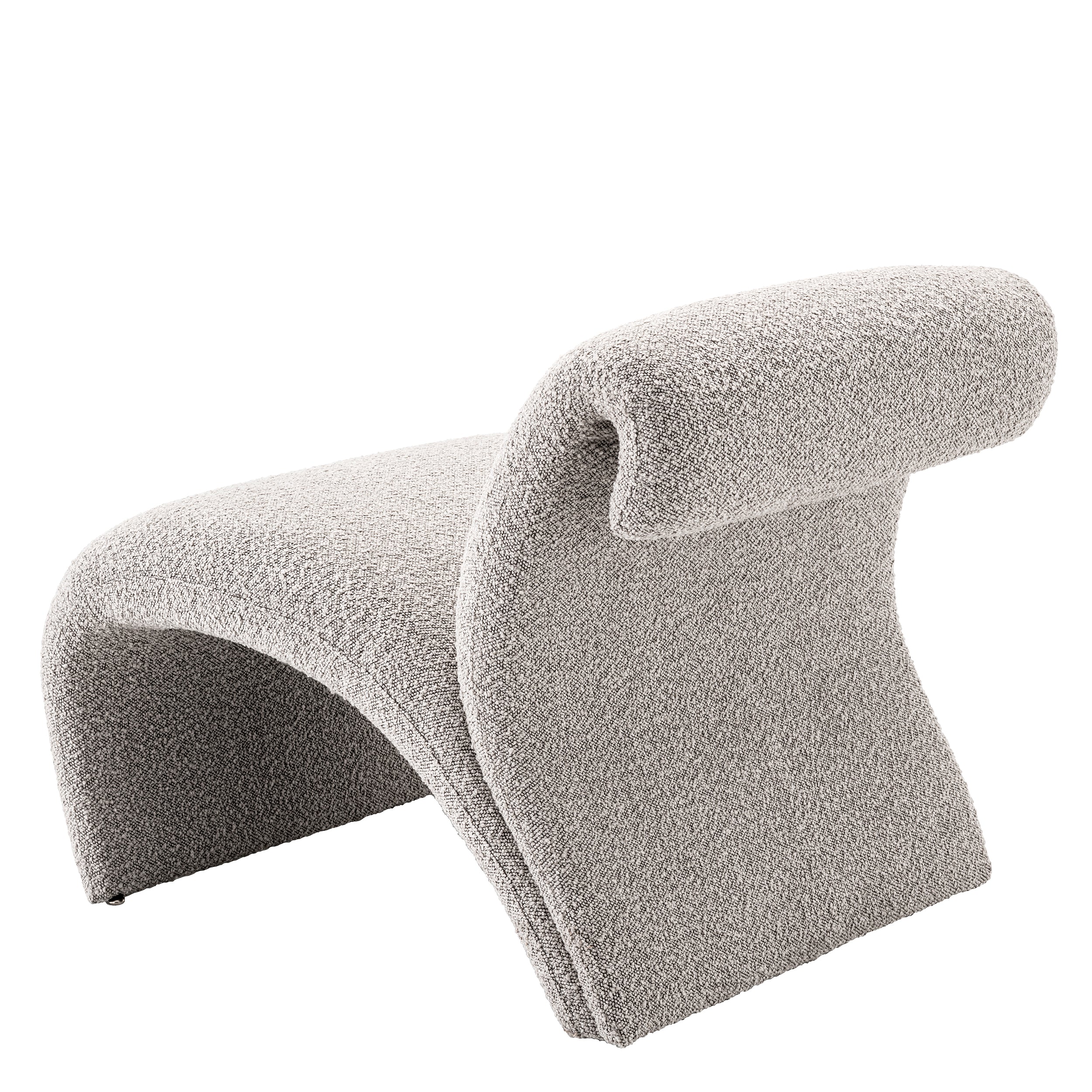 Fauteuil Vignola - Bouclé grey
