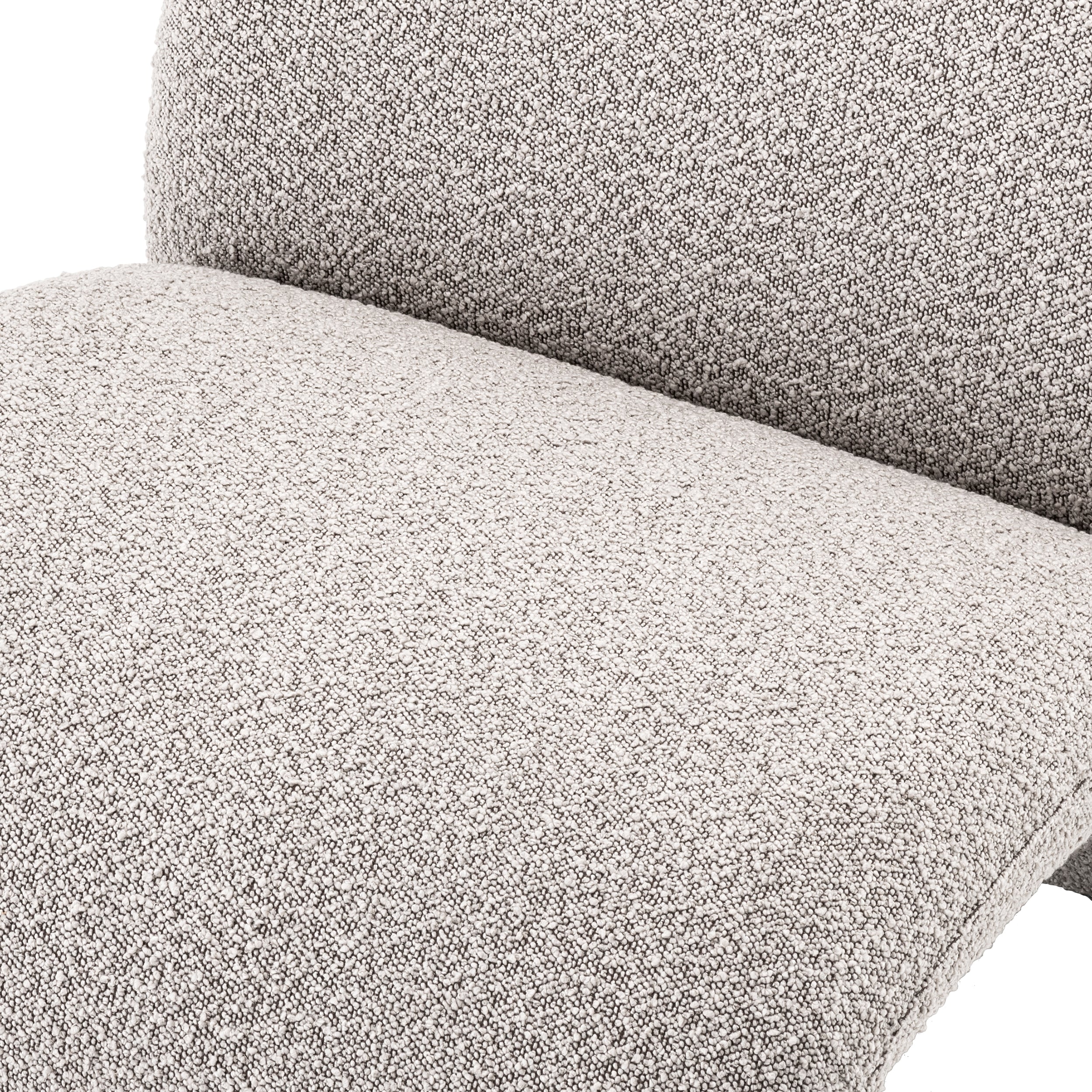 Fauteuil Vignola - Bouclé grey