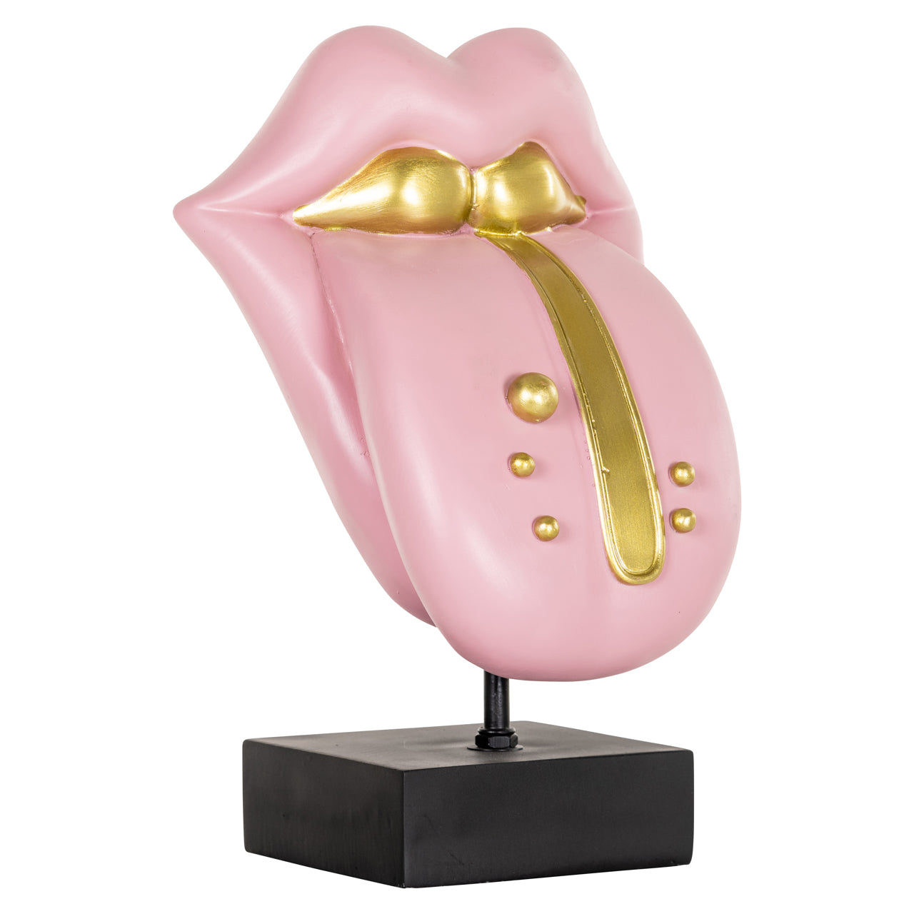 Deco object Tongue - Roze