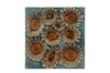 Wanddecoratie Anemone - Blauw