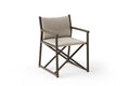 Tuinstoel Aritzo - Brons - Taupe textilene