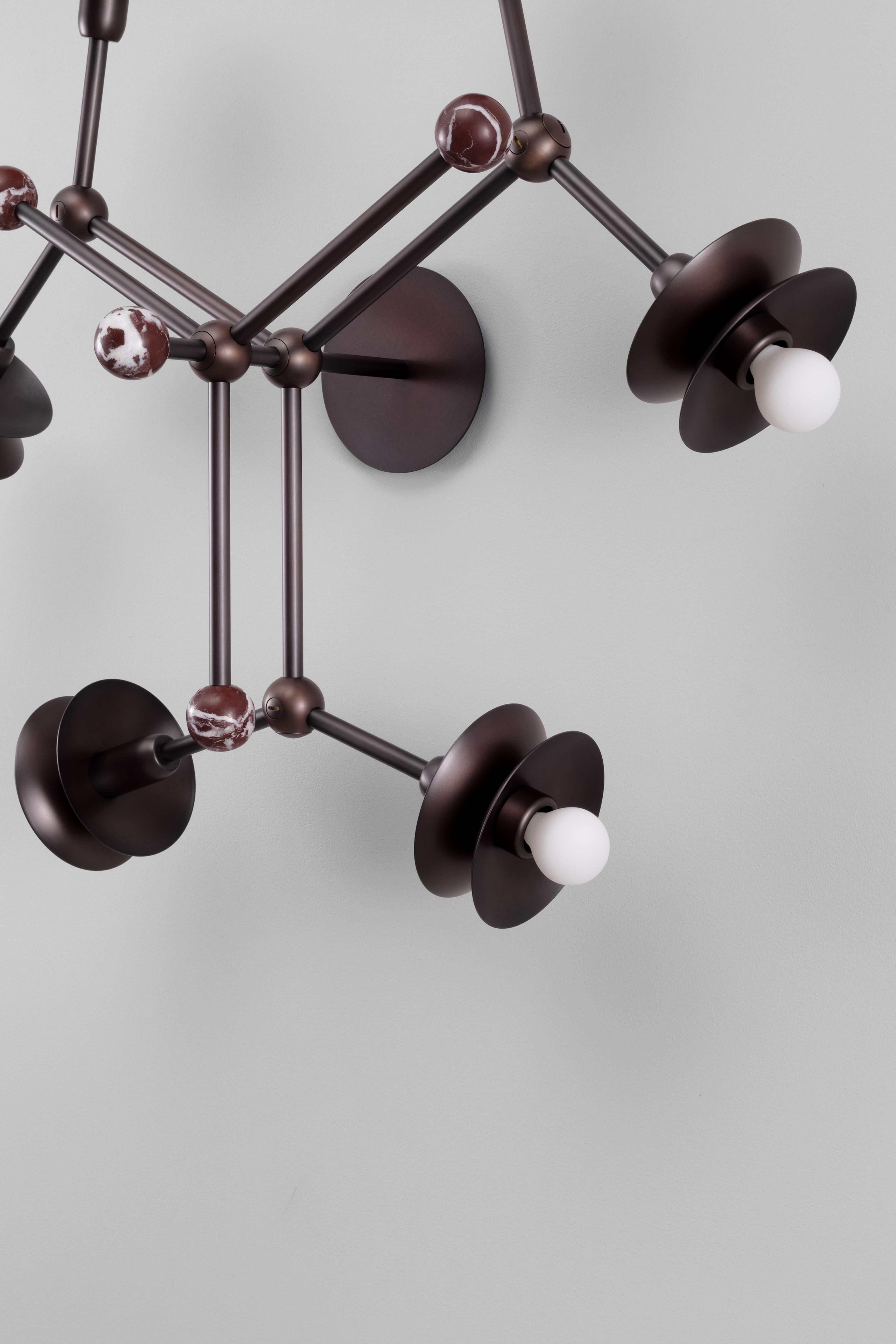 Wandlamp Babylon - 6 Bulbs