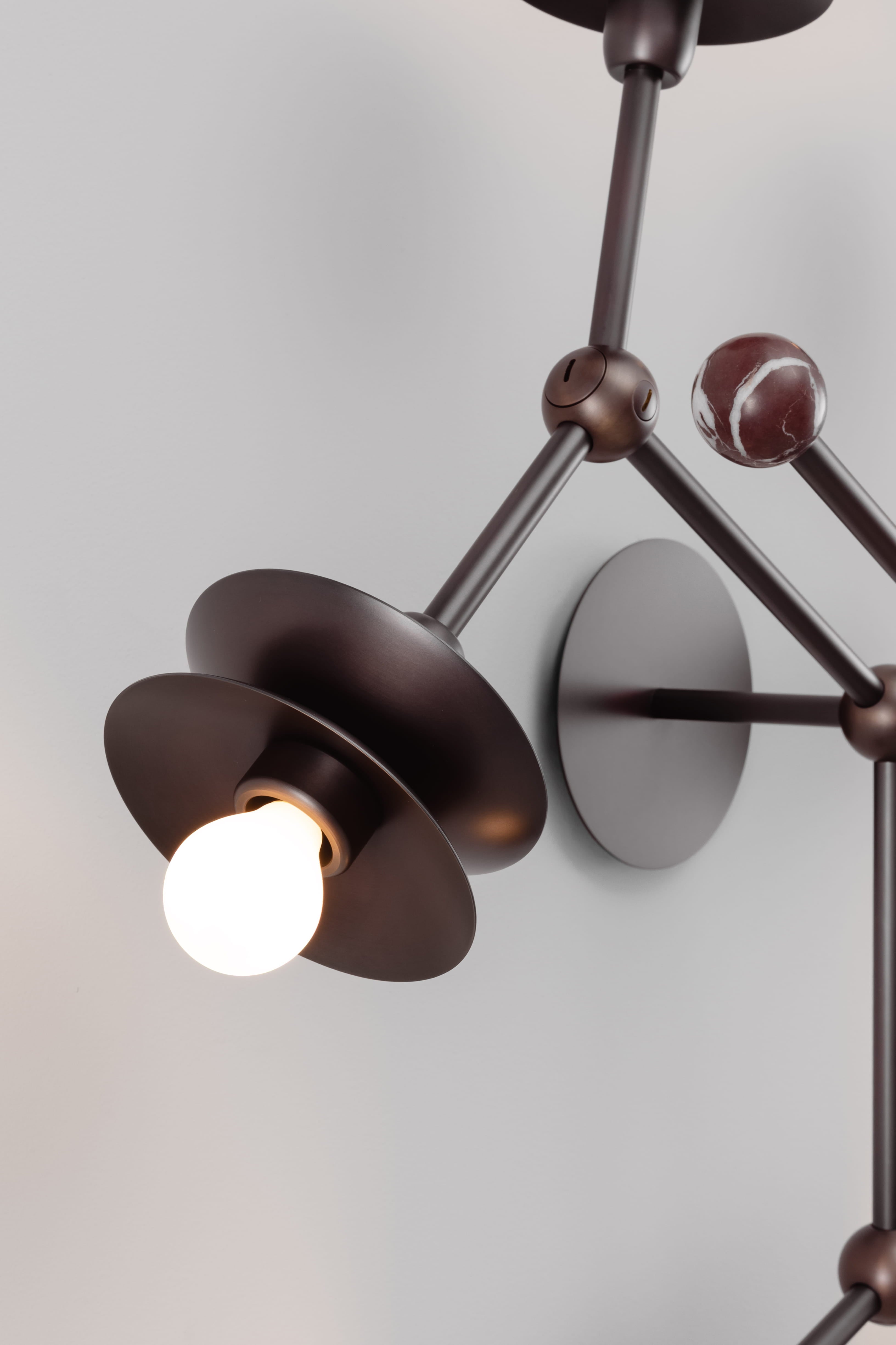 Wandlamp Babylon - 6 Bulbs