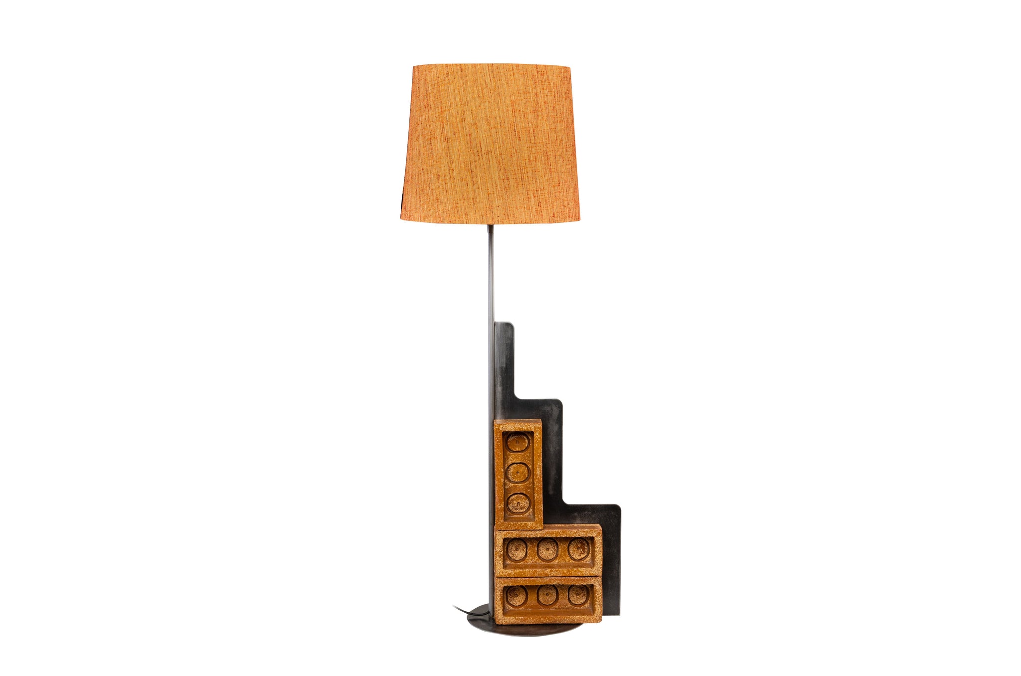 Vloerlamp Brick - Goud (Shade 85)
