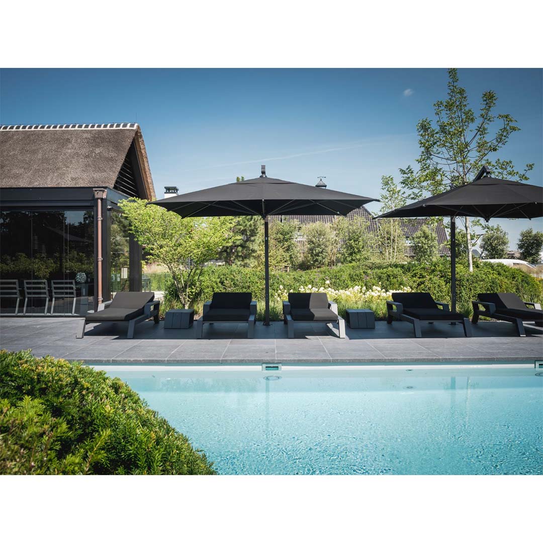 Bijzettafel Viking Donkergrijs