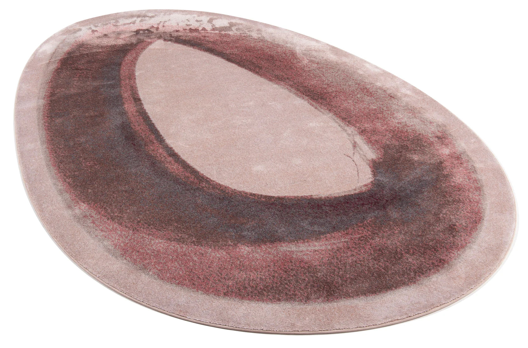 Vloerkleed Brush Ovale - Faded Pink