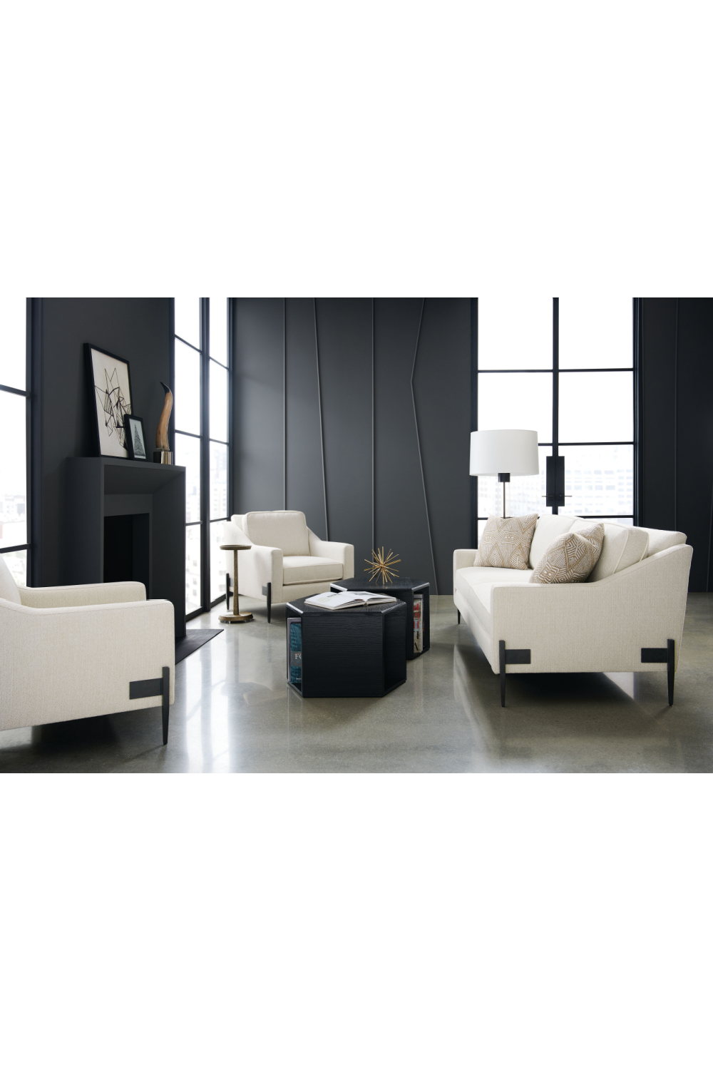 Fauteuil Remix - Black Iron