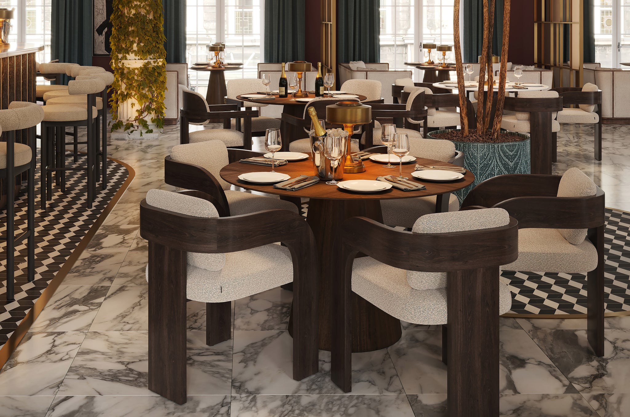 Eettafel Congo - 120 cm