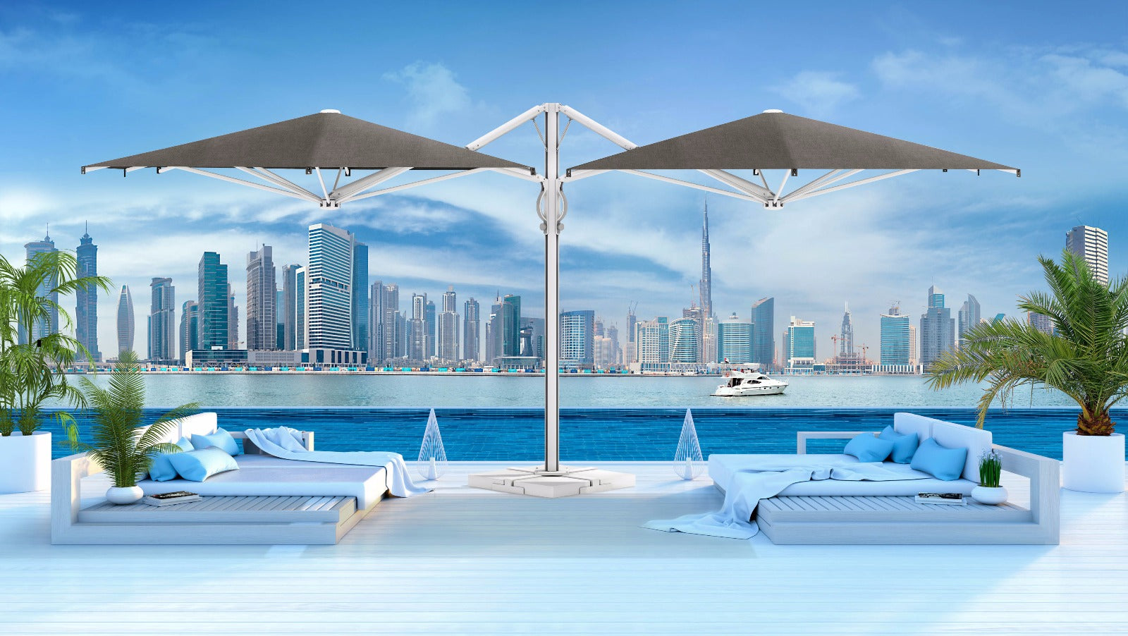 Parasol Dual T 300x600 - Starwhite