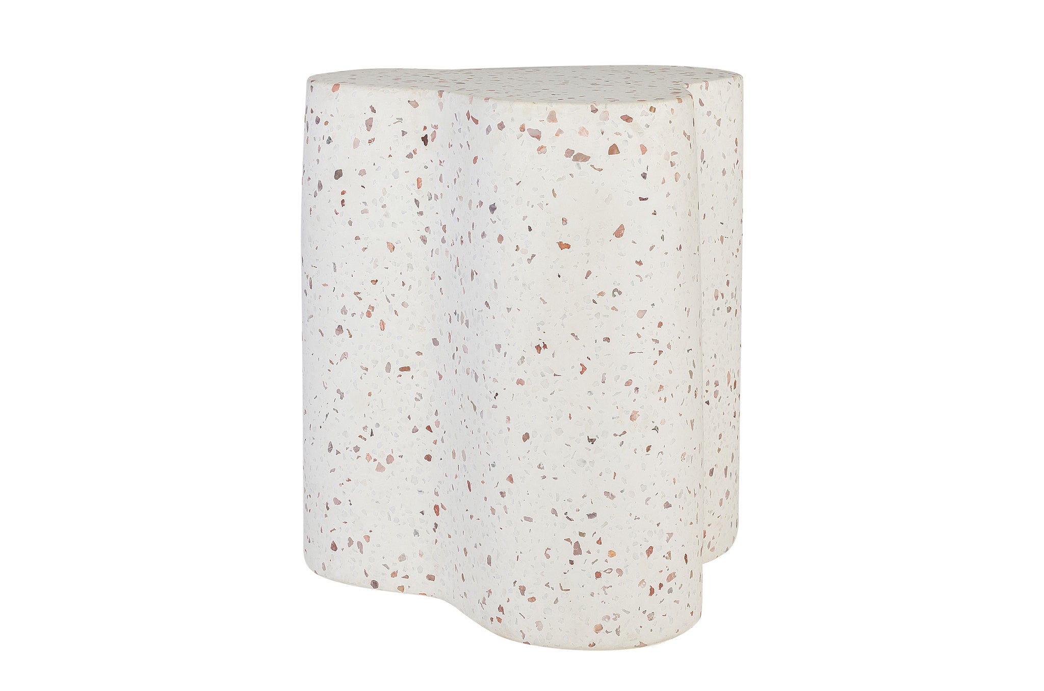Bijzettafel Freddy - White Terrazzo