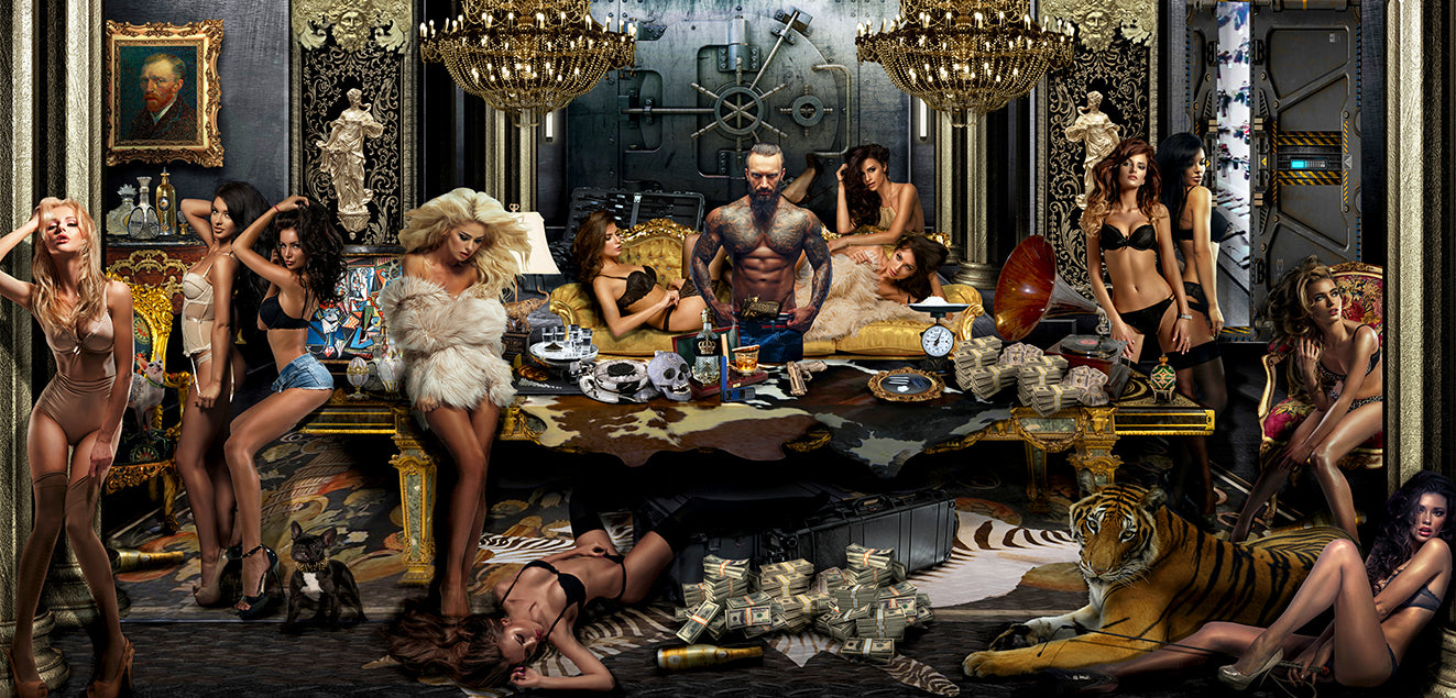 Foto Art - 'Gangster paradise'