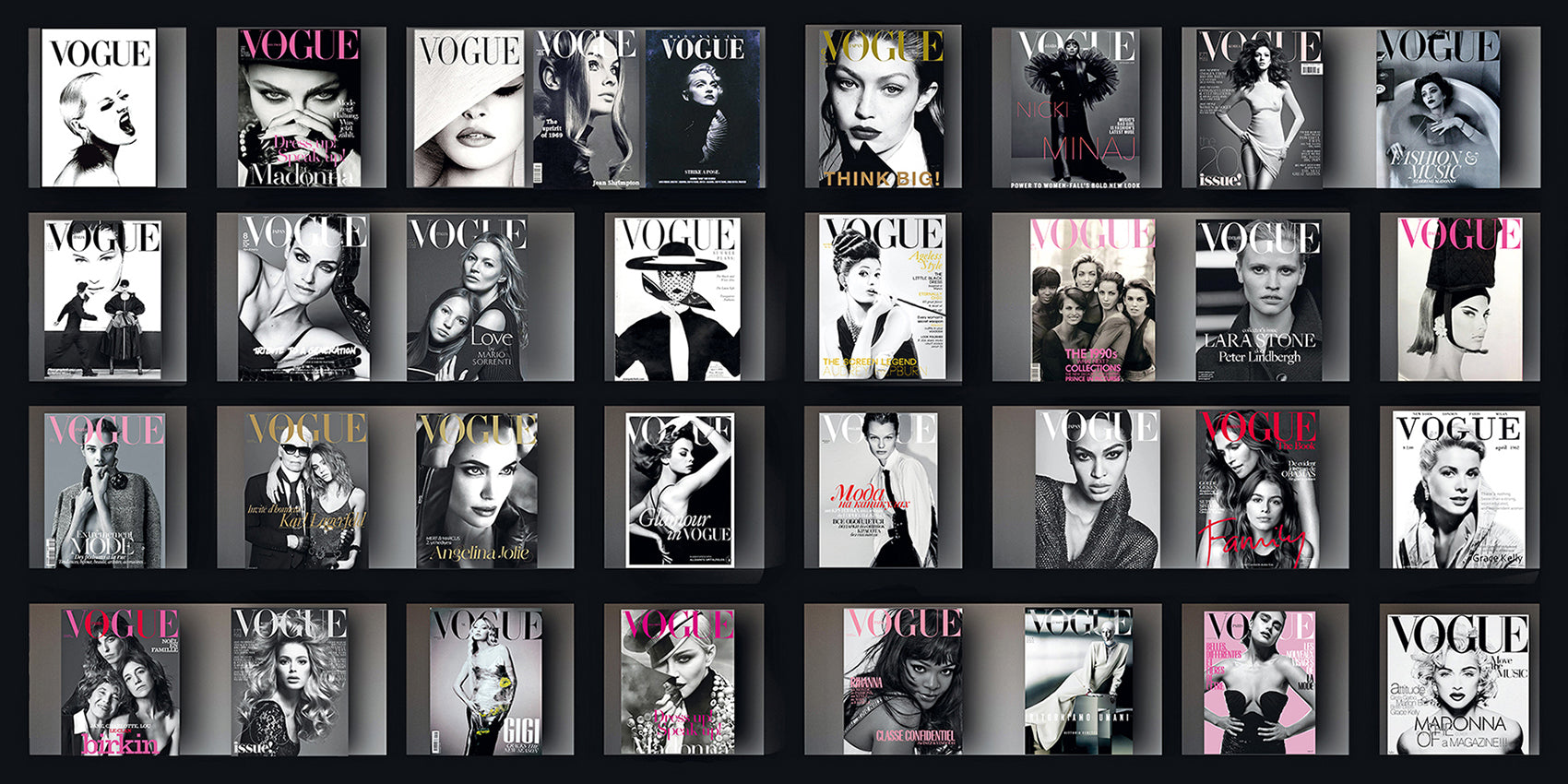 Foto Art - 'Vogue BW Books'