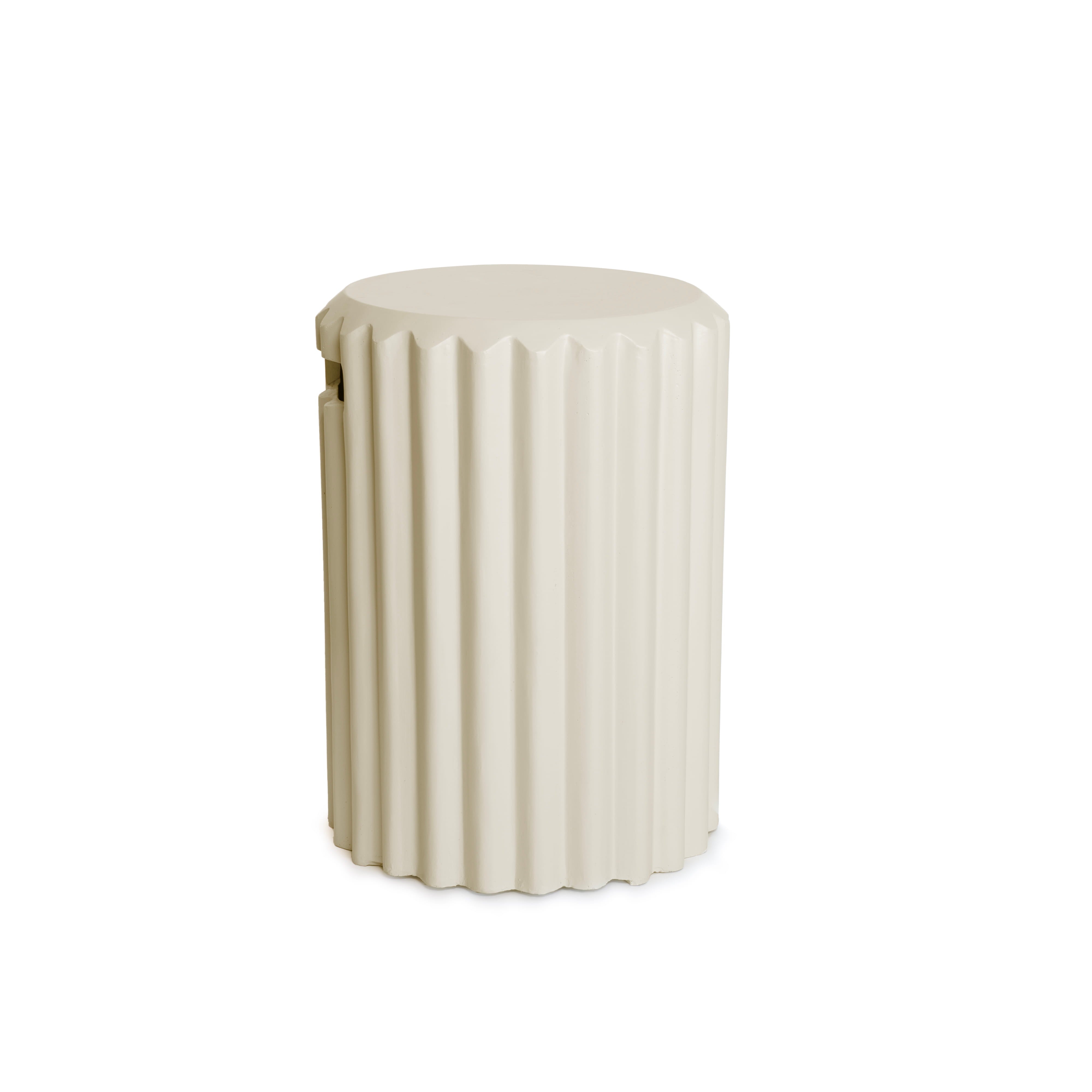 Gasfles cover Enclosure - Rib - Oyster Beige