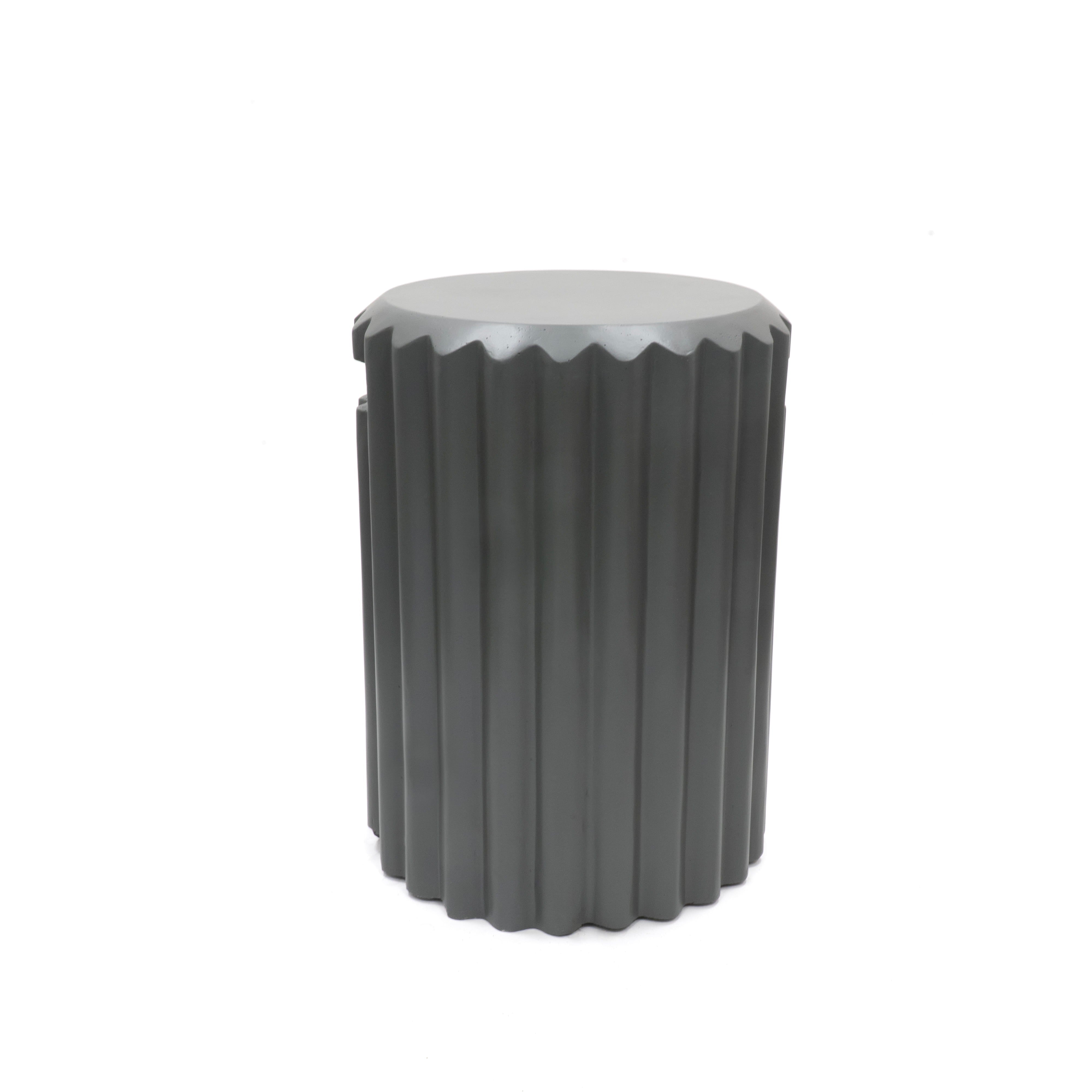 Gasfles cover Enclosure - Rib - Smokey Anthracite