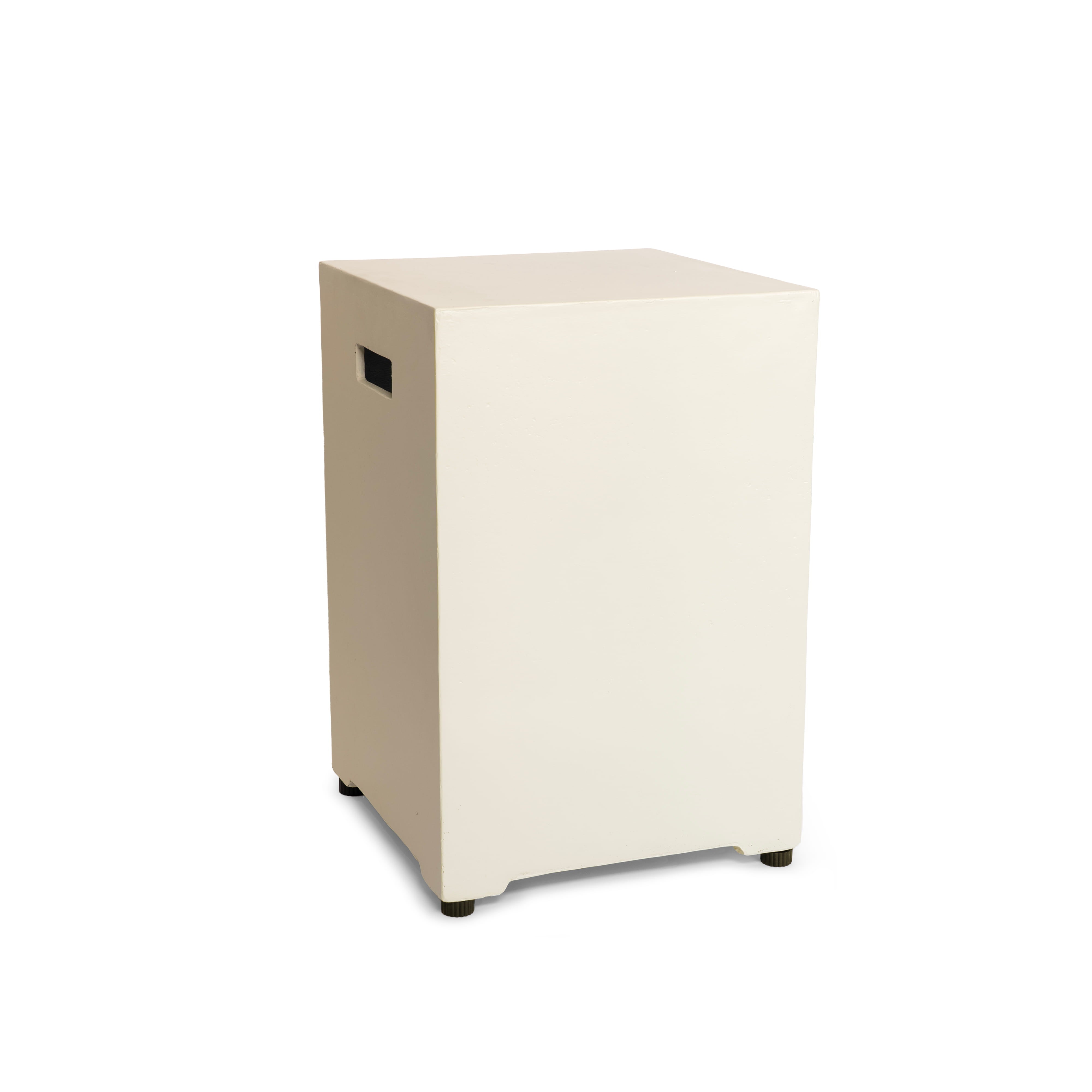 Gasfles cover Enclosure - Square - Oyster Beige