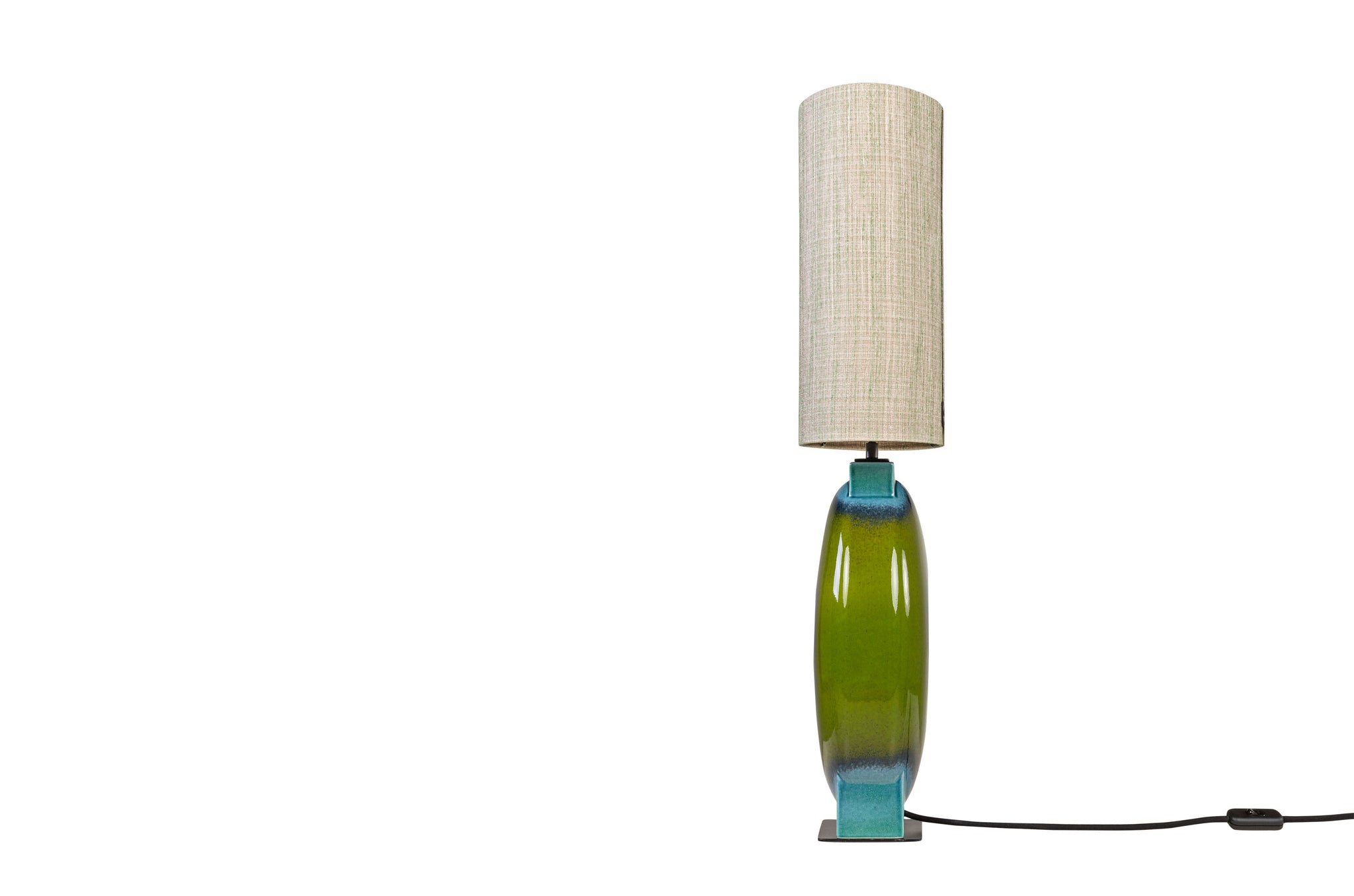 Tafellamp Iris - Groen/Blauw