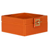 Sieradendoos Bodine - Oranje - groot