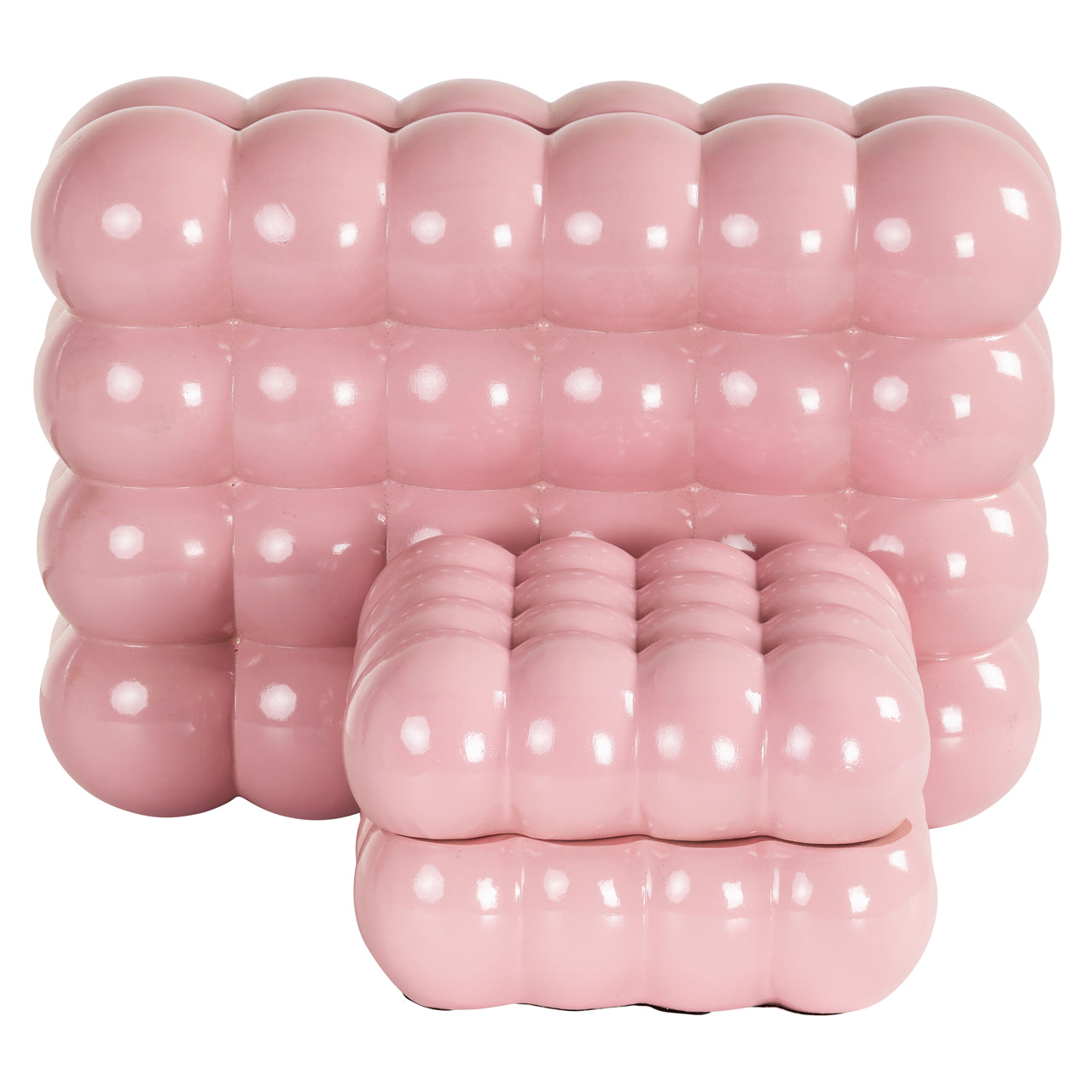 Opbergbox Cece - Roze - groot