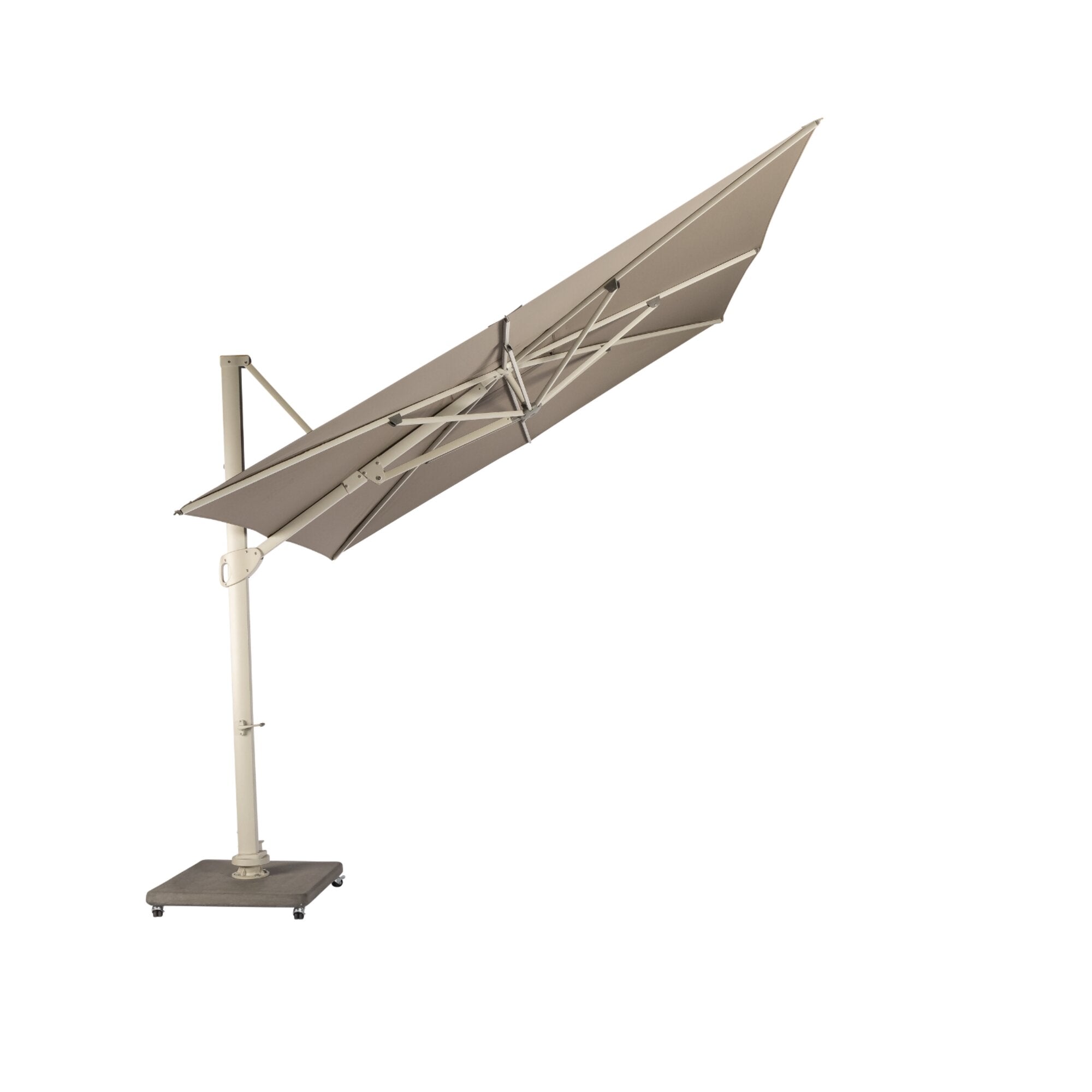 Parasol Vince - 300x300 cm - Linnen - Taupe
