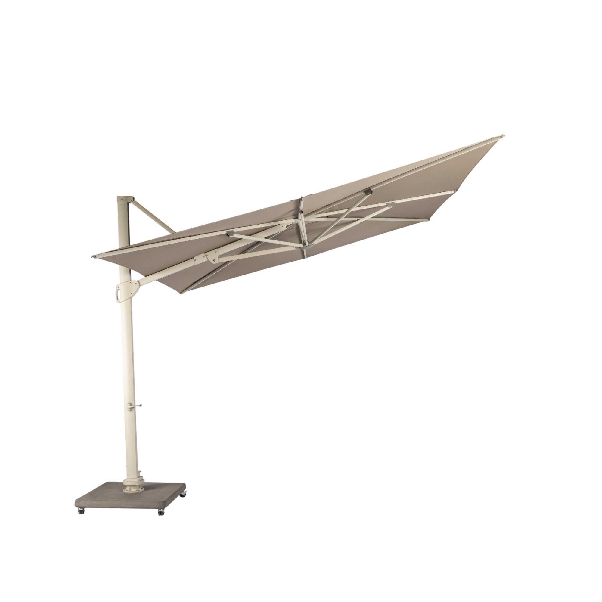 Parasol Vince - 300x300 cm - Linnen - Taupe