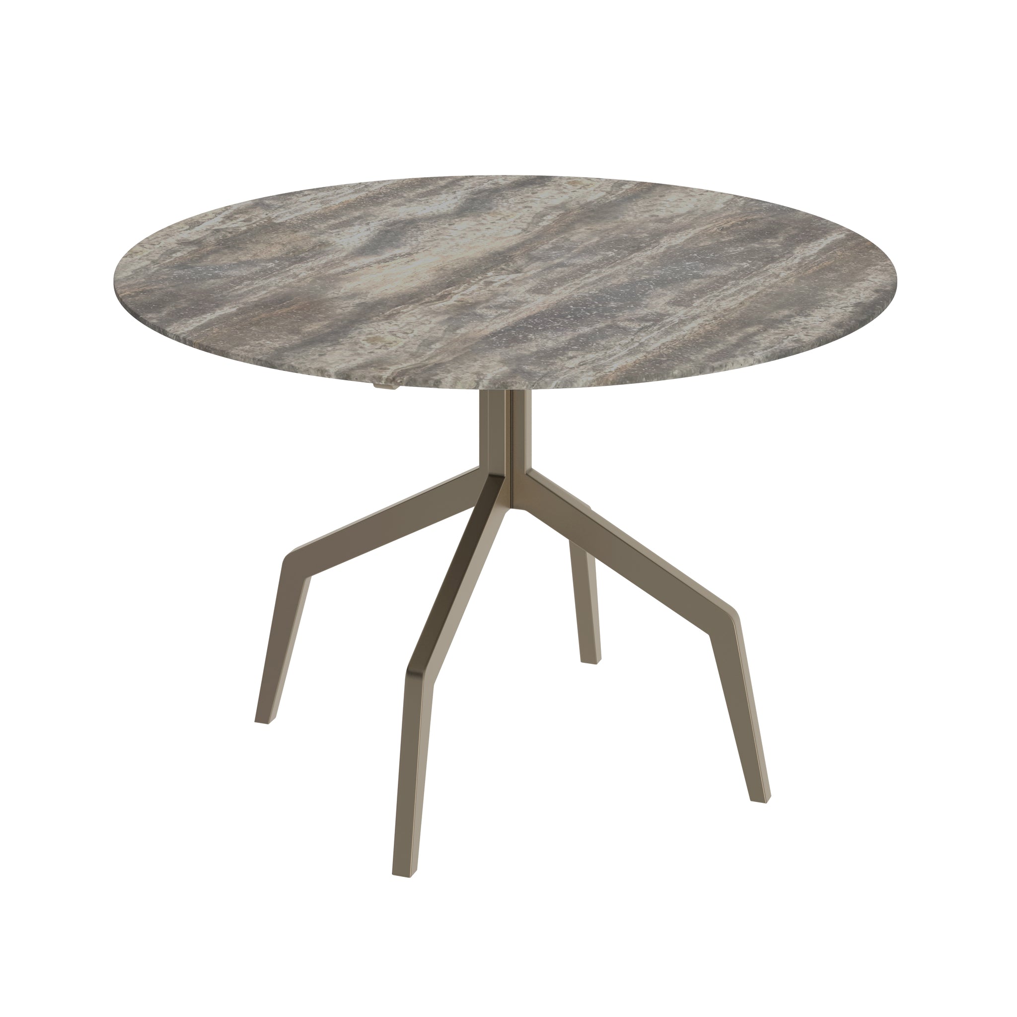 Eettafel Razor - Grijs - Ø120