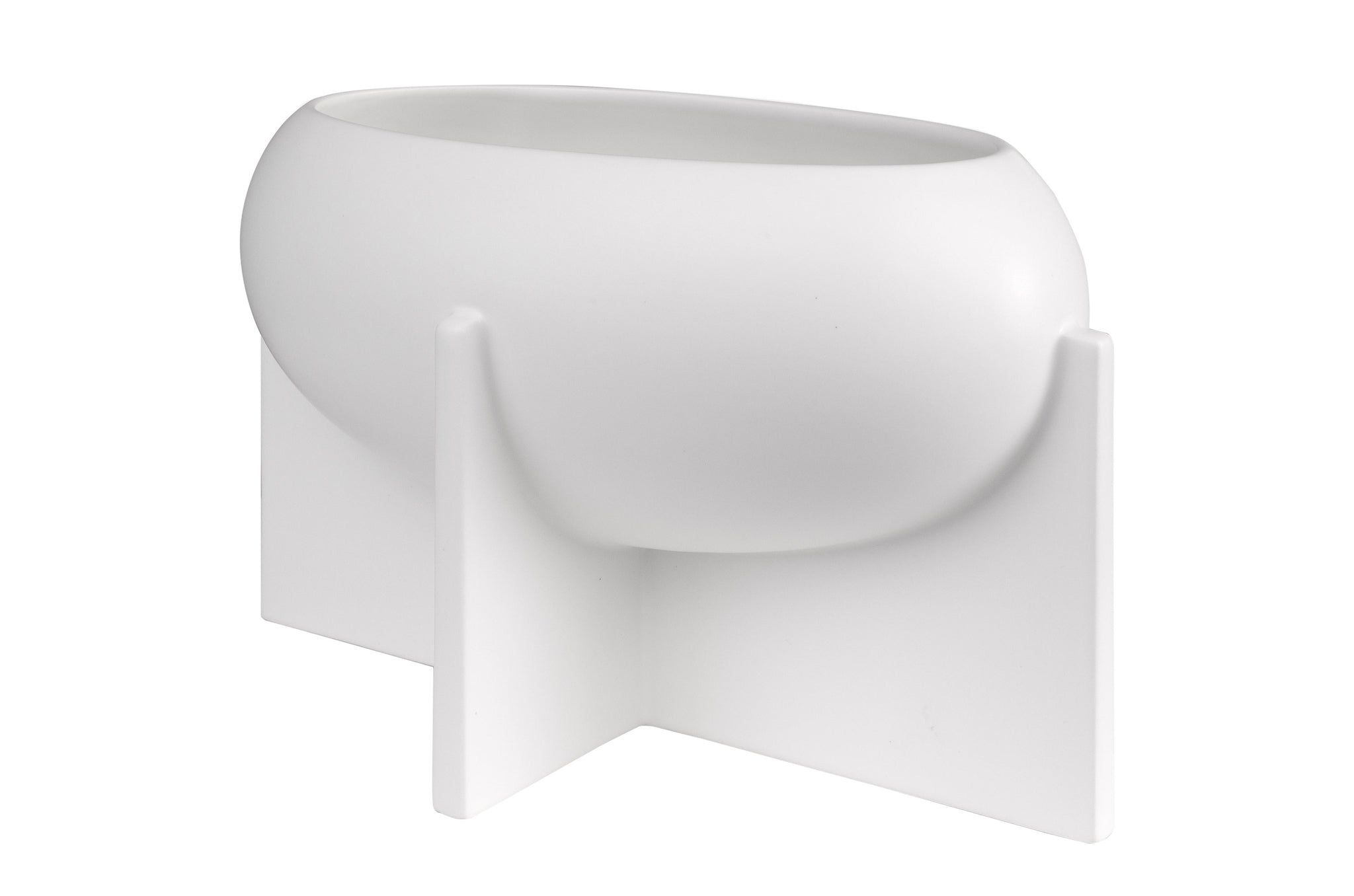 Schaal Ovo 1 - Off White