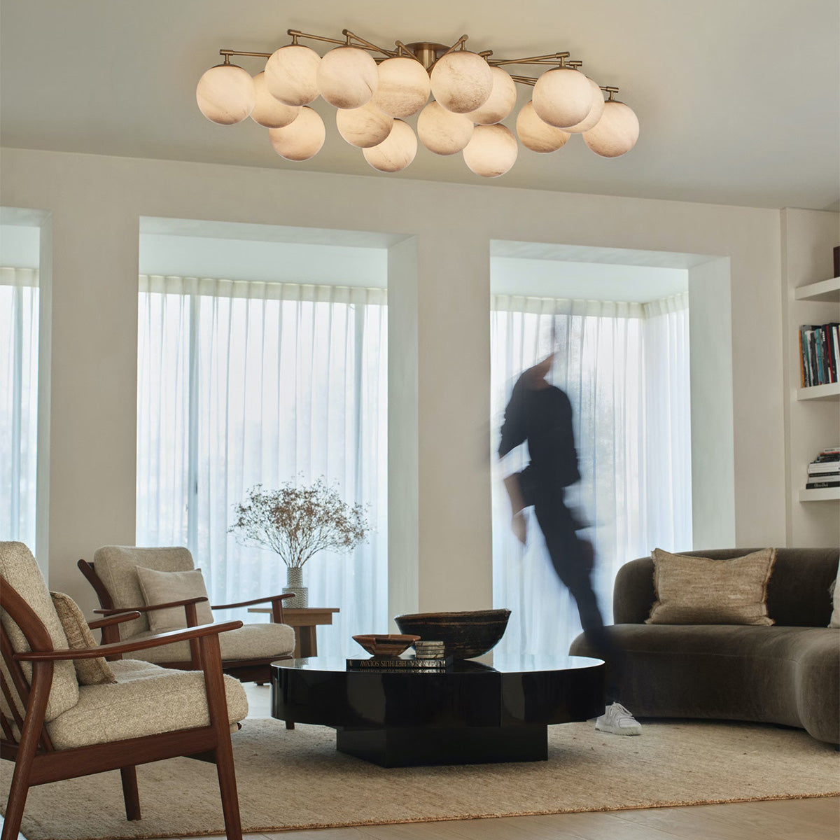 Plafondlamp Orion Oval