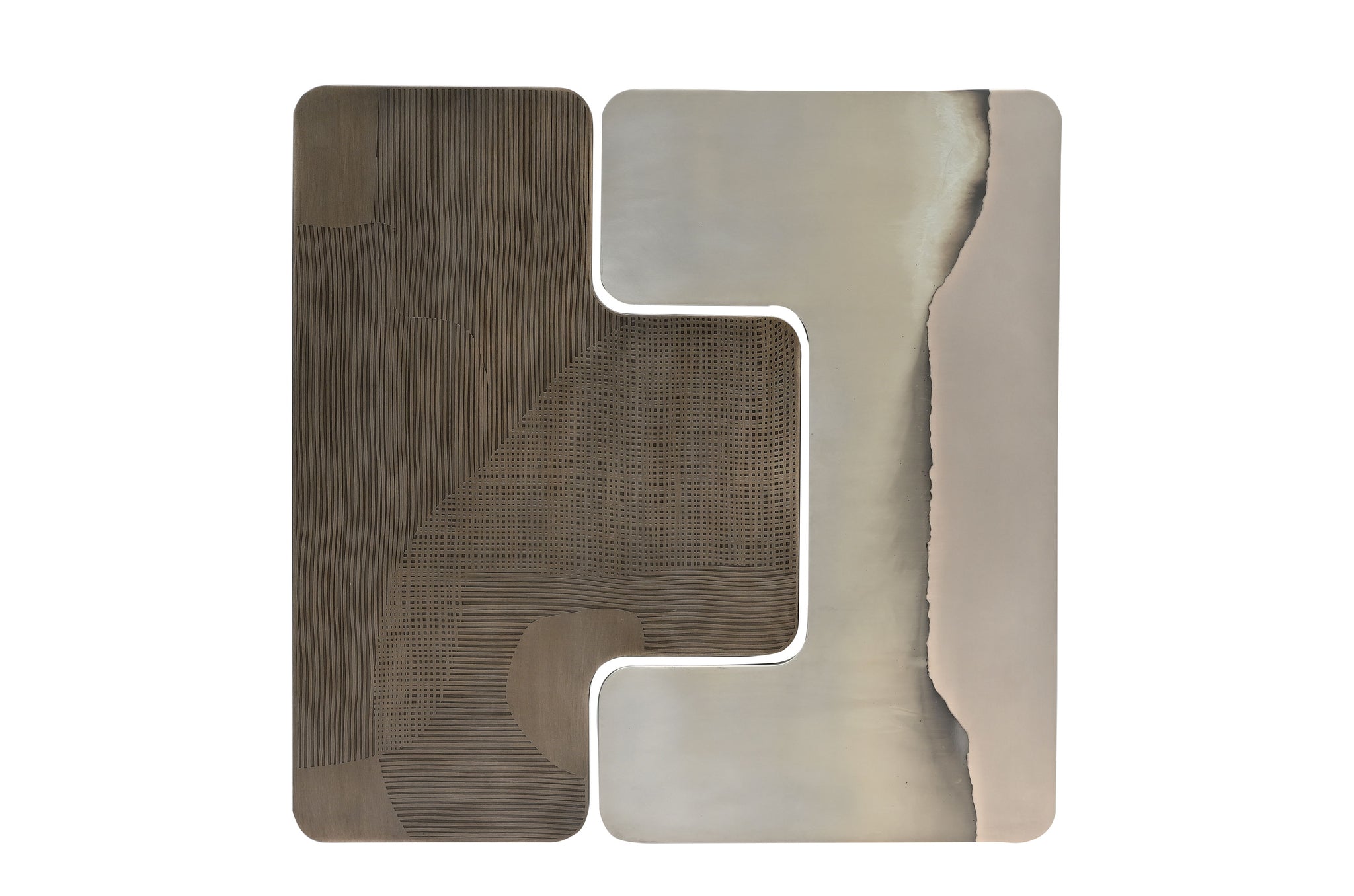 Wanddecoratie Relief Anchor - 2 panelen